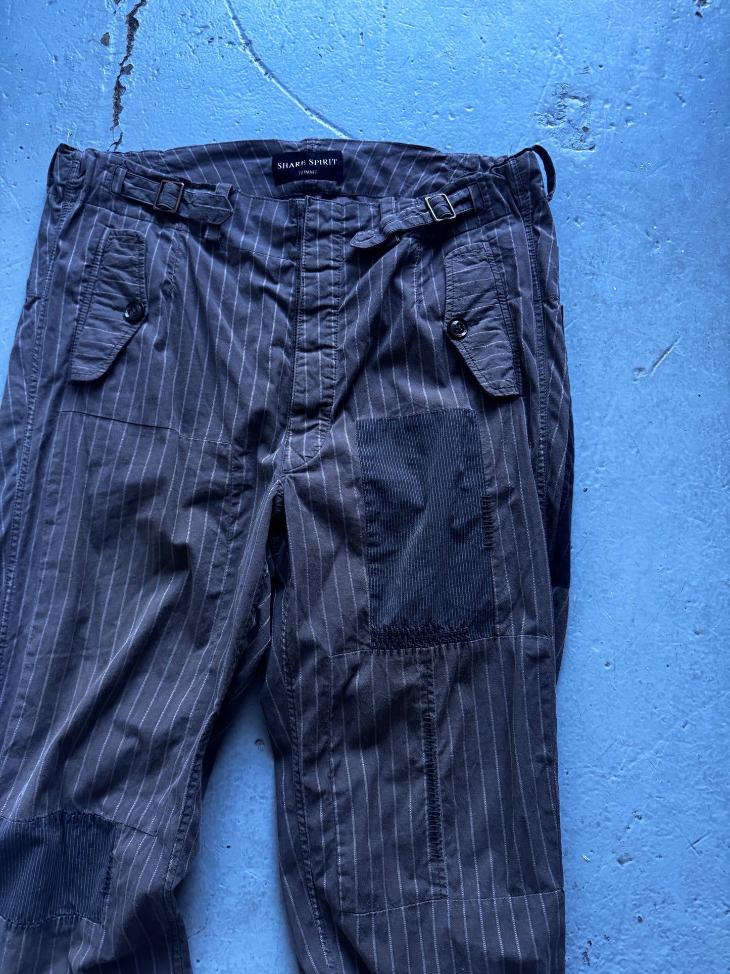 share spirit patchwork trouser