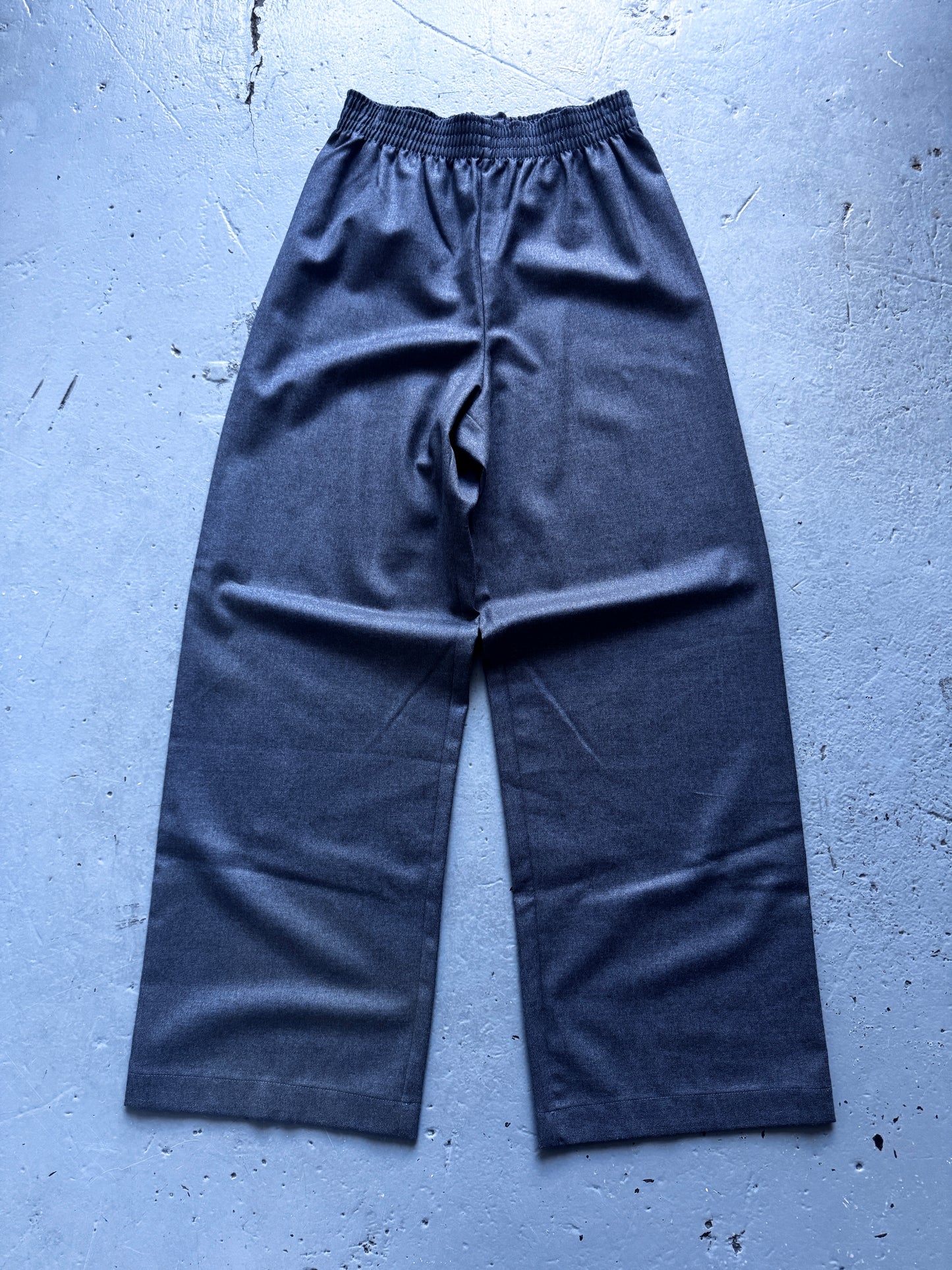 raf simons aw98 side stripe wide pant