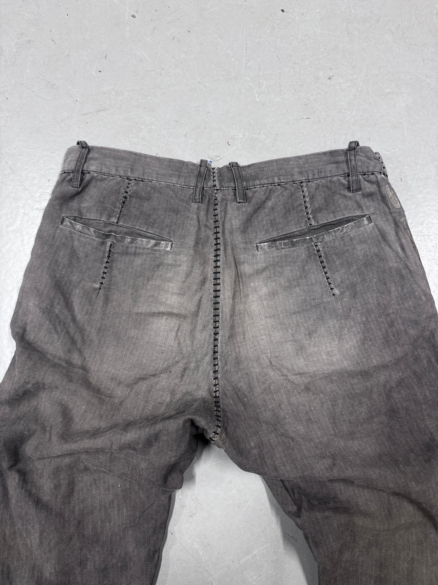 Leopold Bossert Taped Chain Seam Trousers
