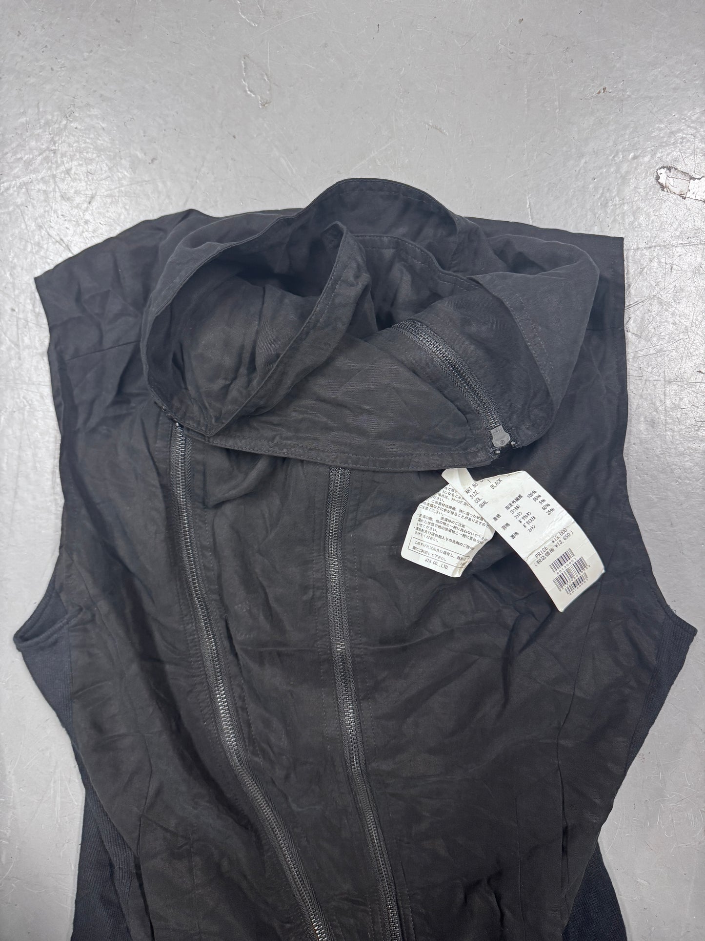 No ID (Brand) Layer Front Zipper Vest