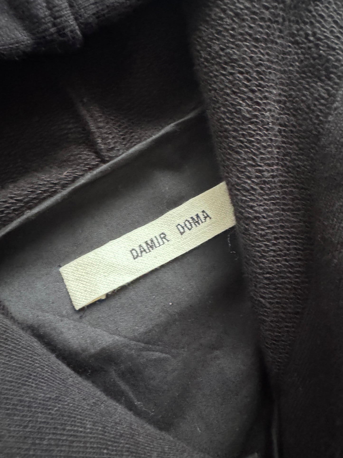 damir doma parachute cargo hooded shirt