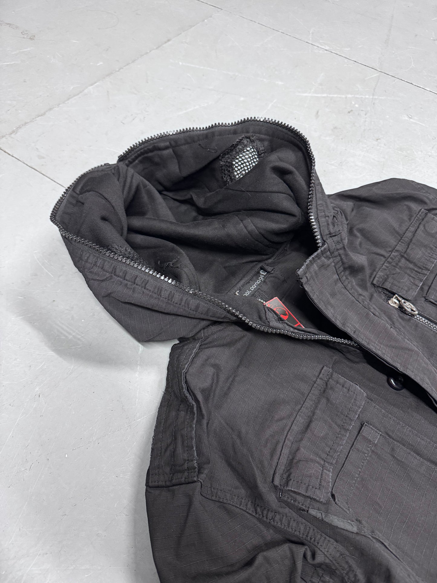 Criminal Damage Masked Cargo Jacket