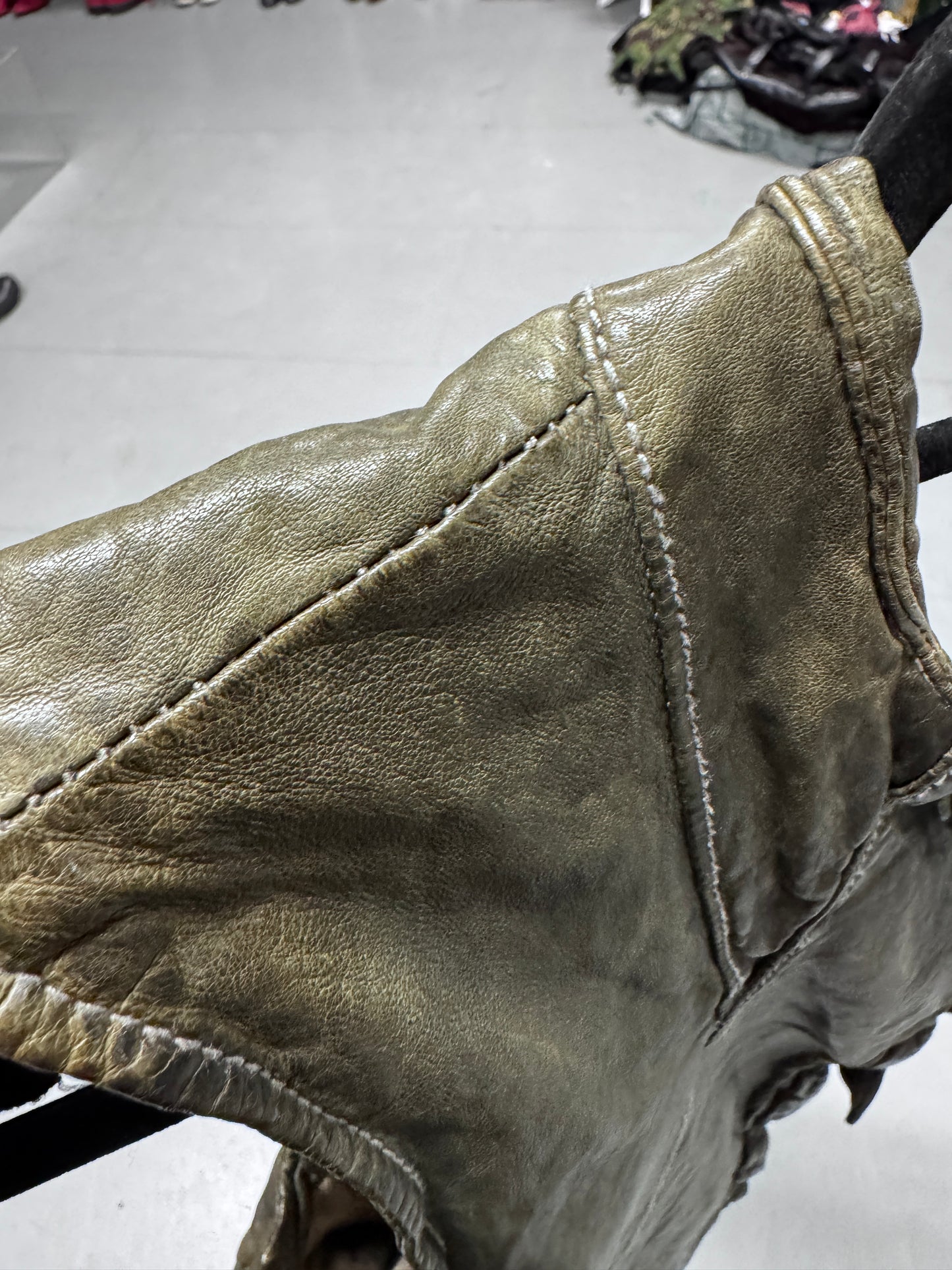 Giorgio Brato Leather vest