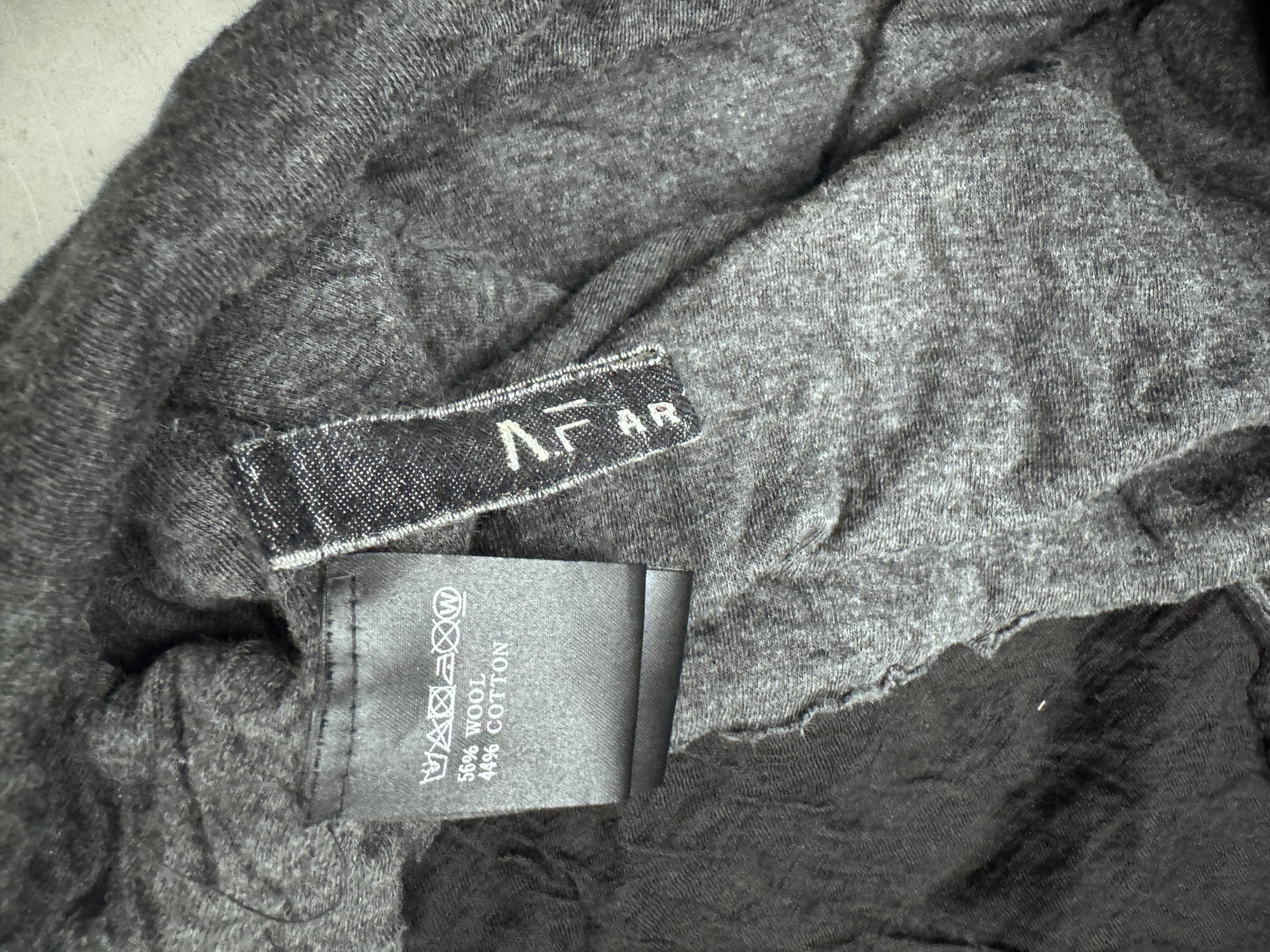 AF Artefact Exposed Seam Ninja Hoodie