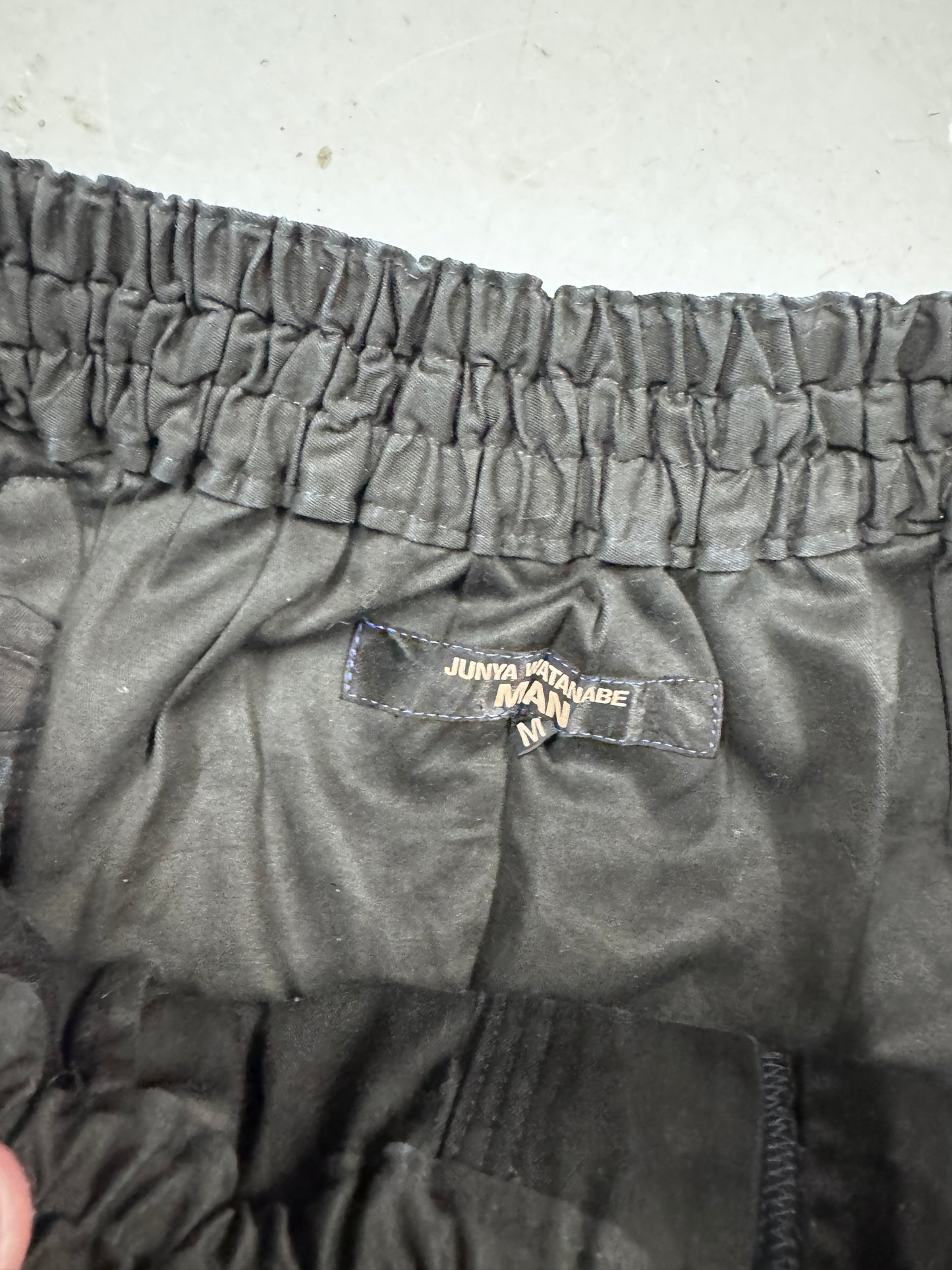 Junya Watanabe Man CDG Drop Crotch Zipper Shorts