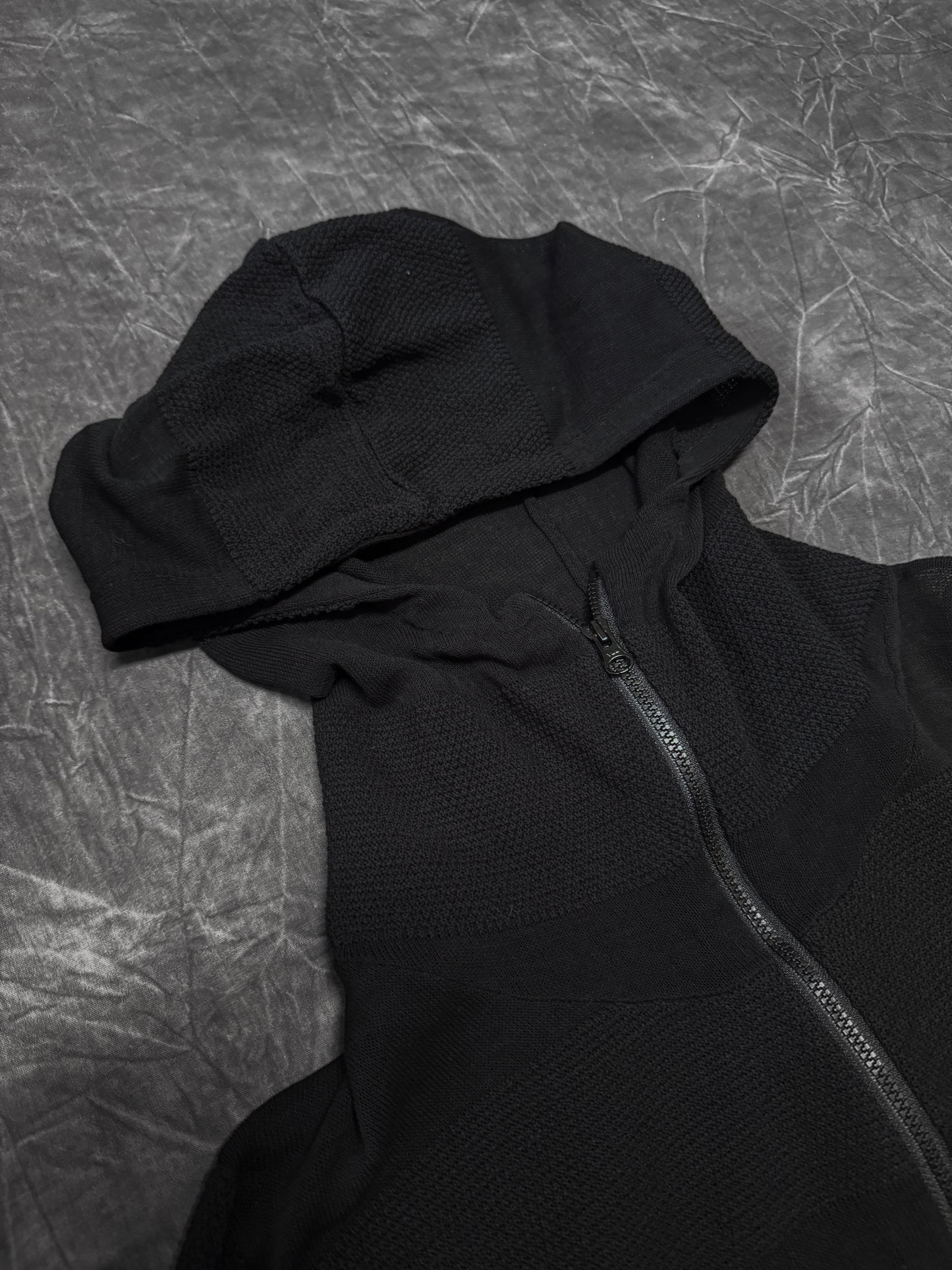 Civarize Mesh Striped Ninja Hoodie