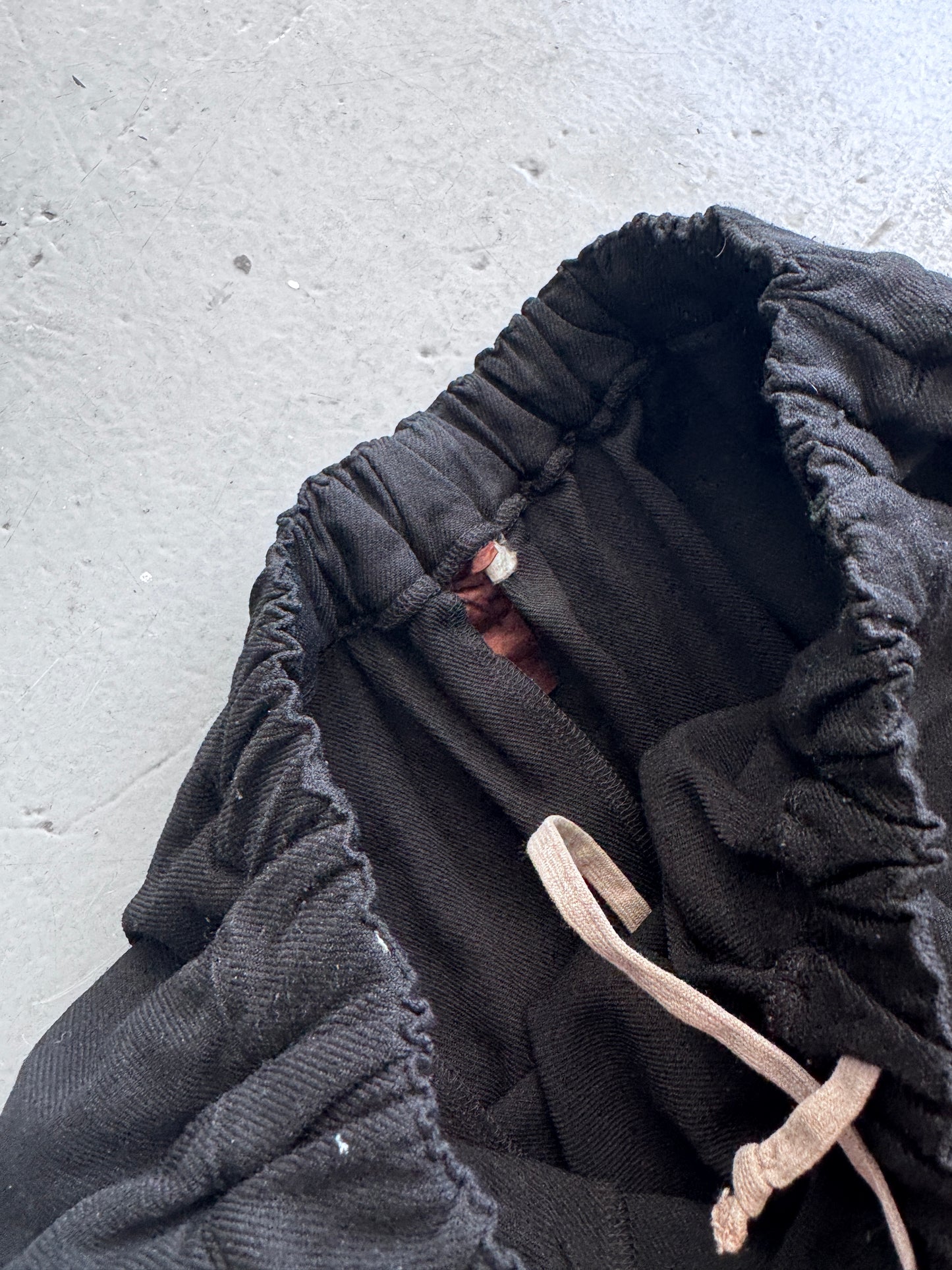 Comme Des Garcons Boiled Poly Ruffle Skirt