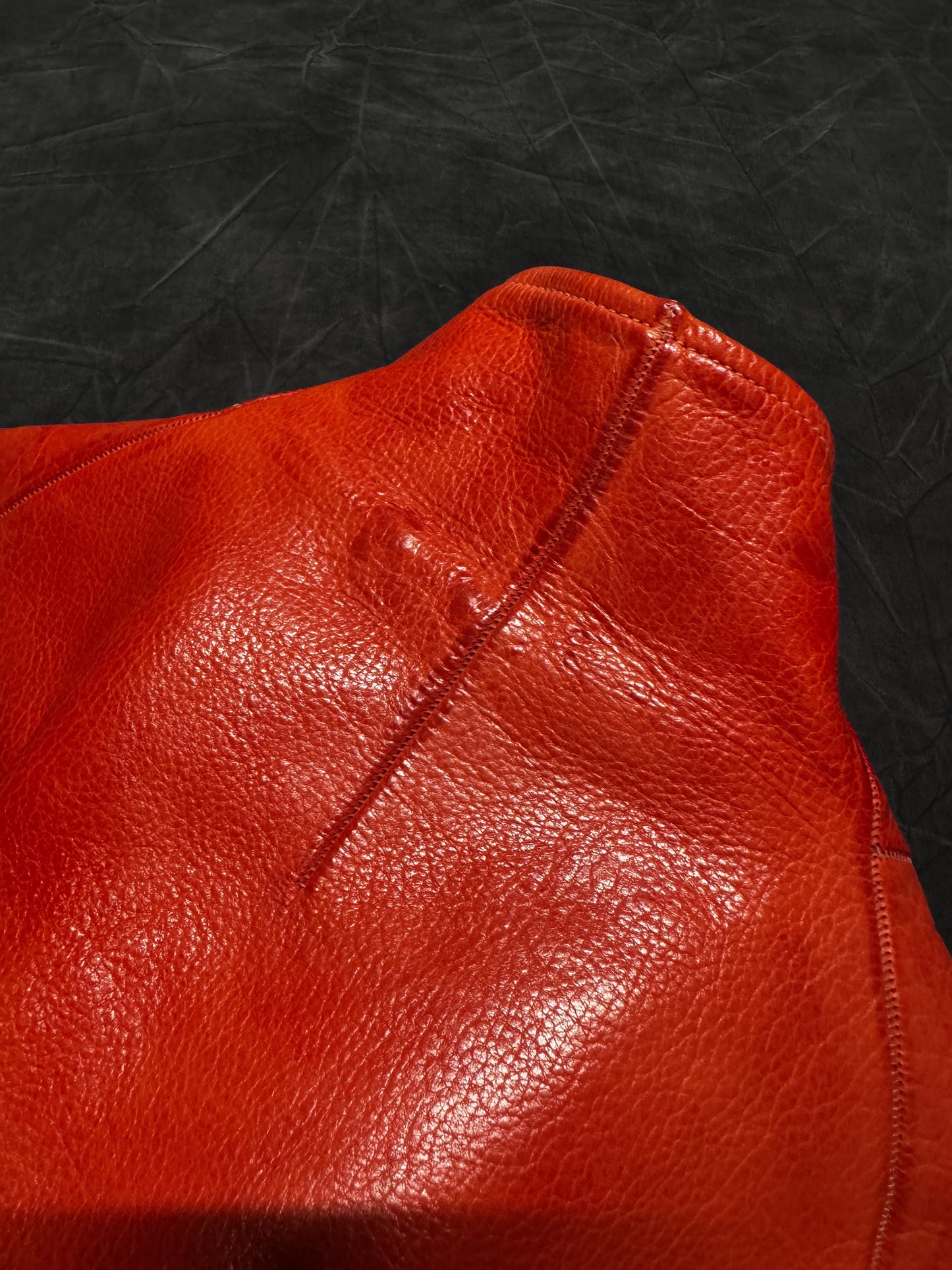 Carol Christian Poell Bison Leather Gloved Prosthetic Jacket