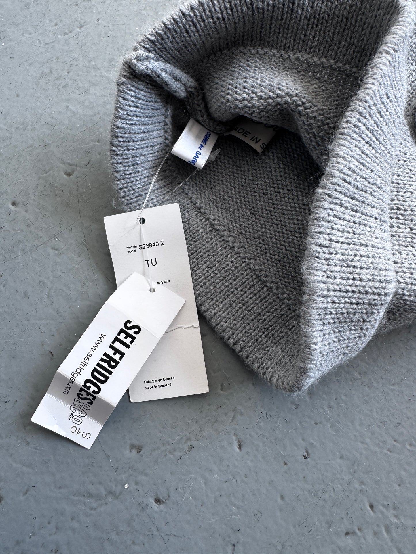 comme Des Garcons Shirt Sleepy Beanie