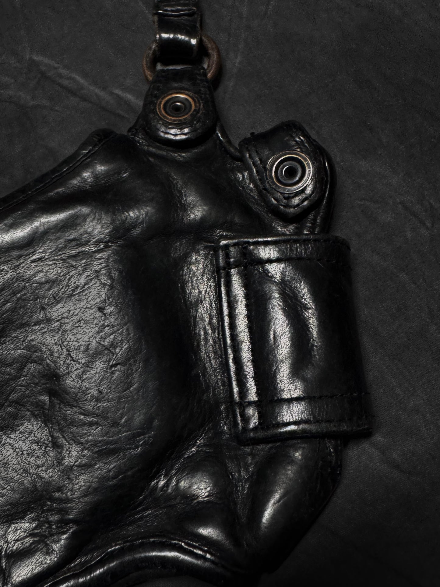Julius OG Gas Mask Leather Holster / Wallet