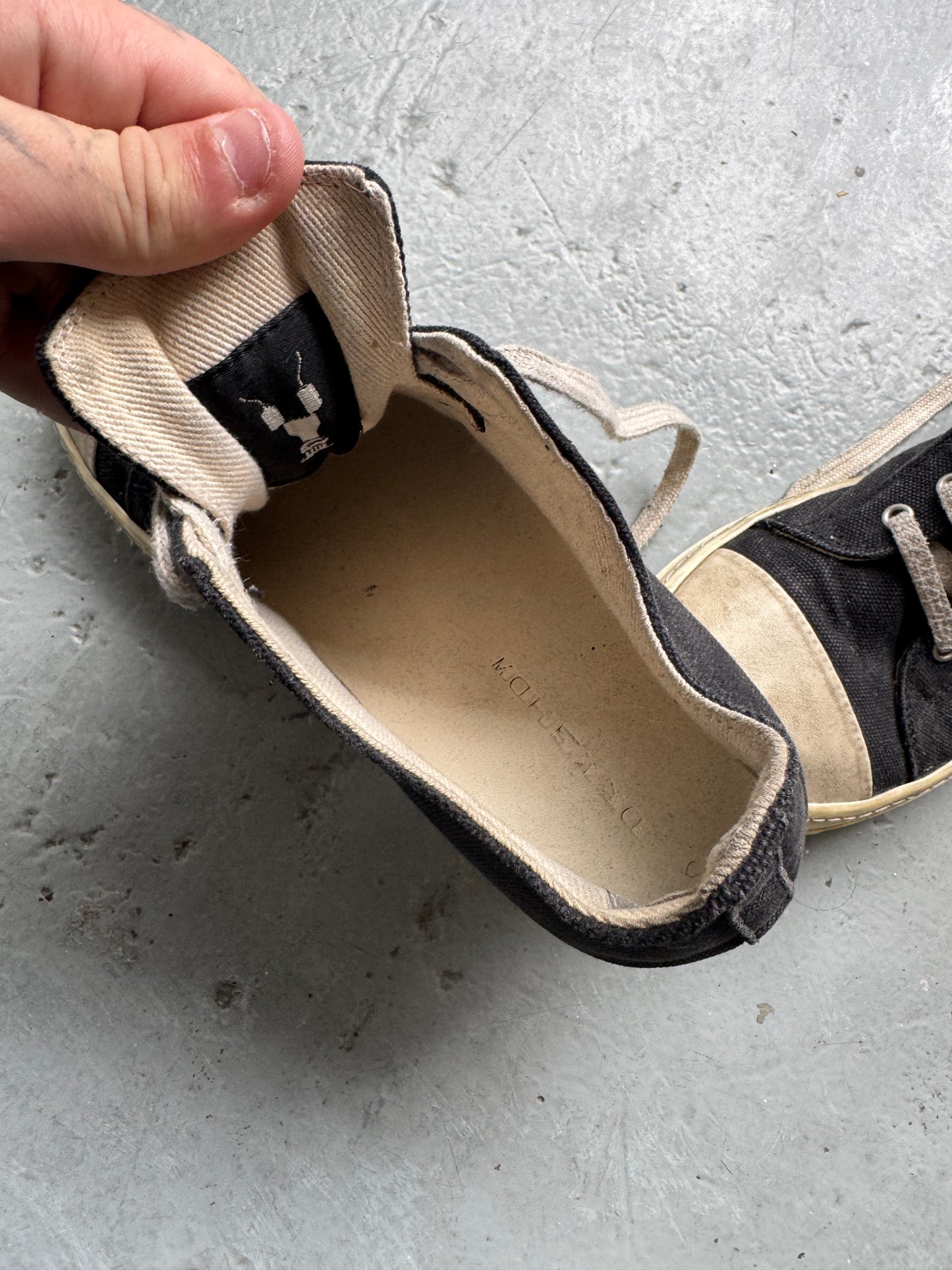 rick owens drkshdw low ramone sneaker