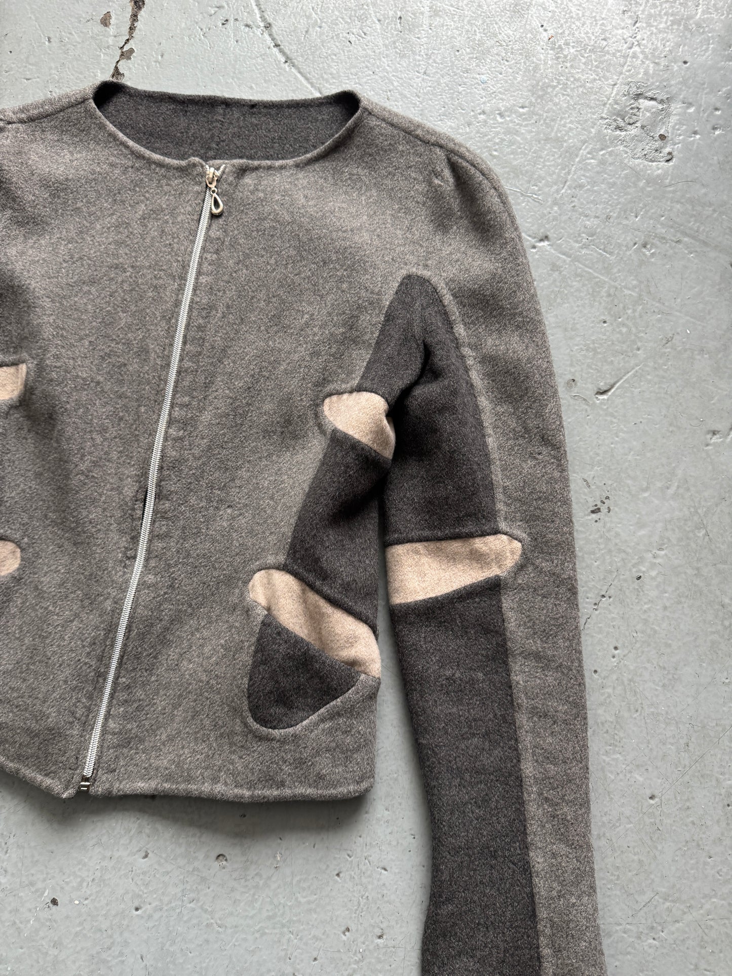 felt wool bandage jacket