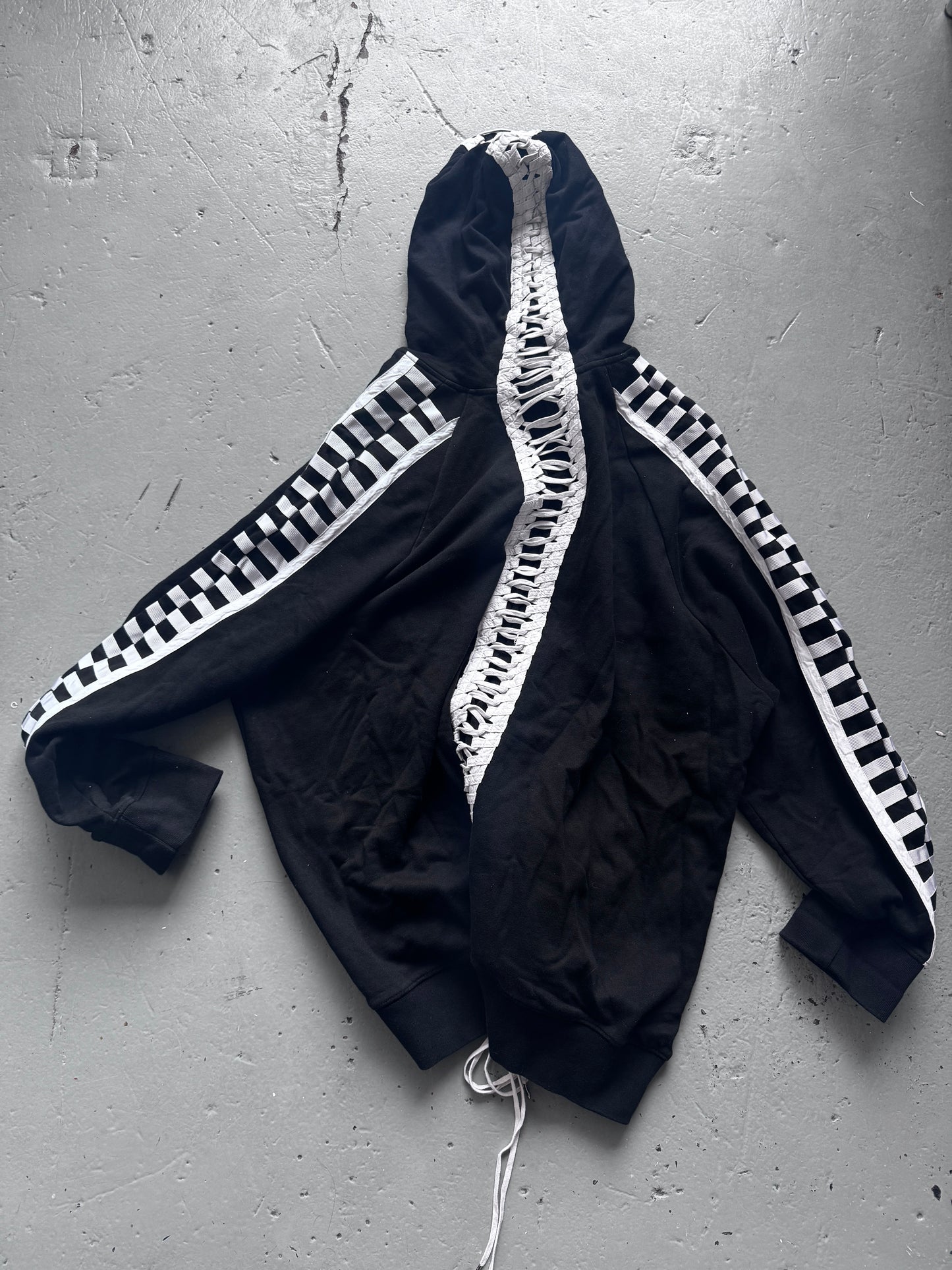 KTZ Lace Through Hoodie