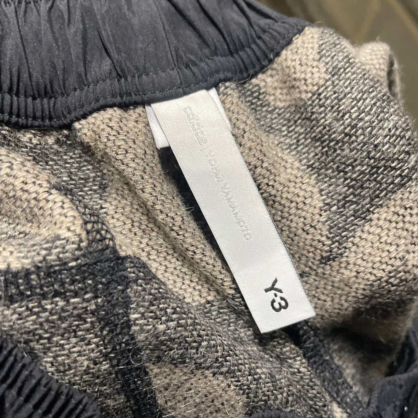 Yohji Yamamoto Y-3 Technical Snow Leopard Fuzzy Shorts