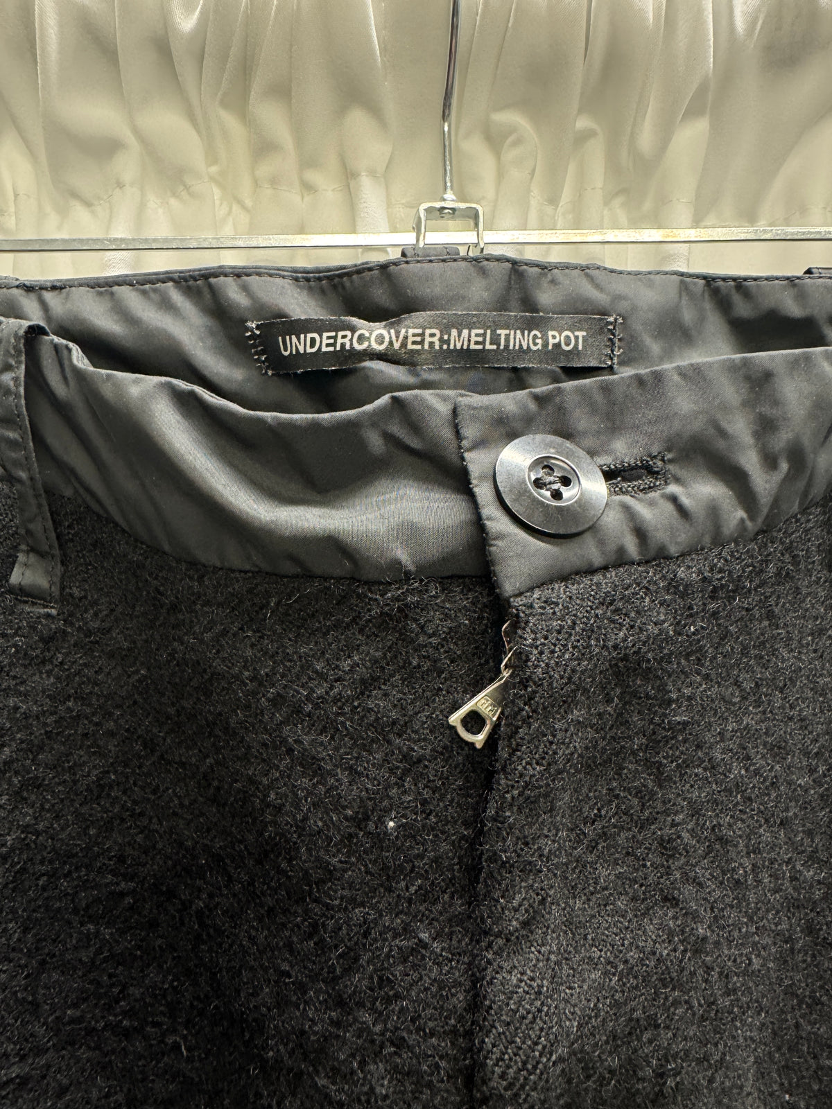 Undercover AW02 Melting Pot Wool Trouser