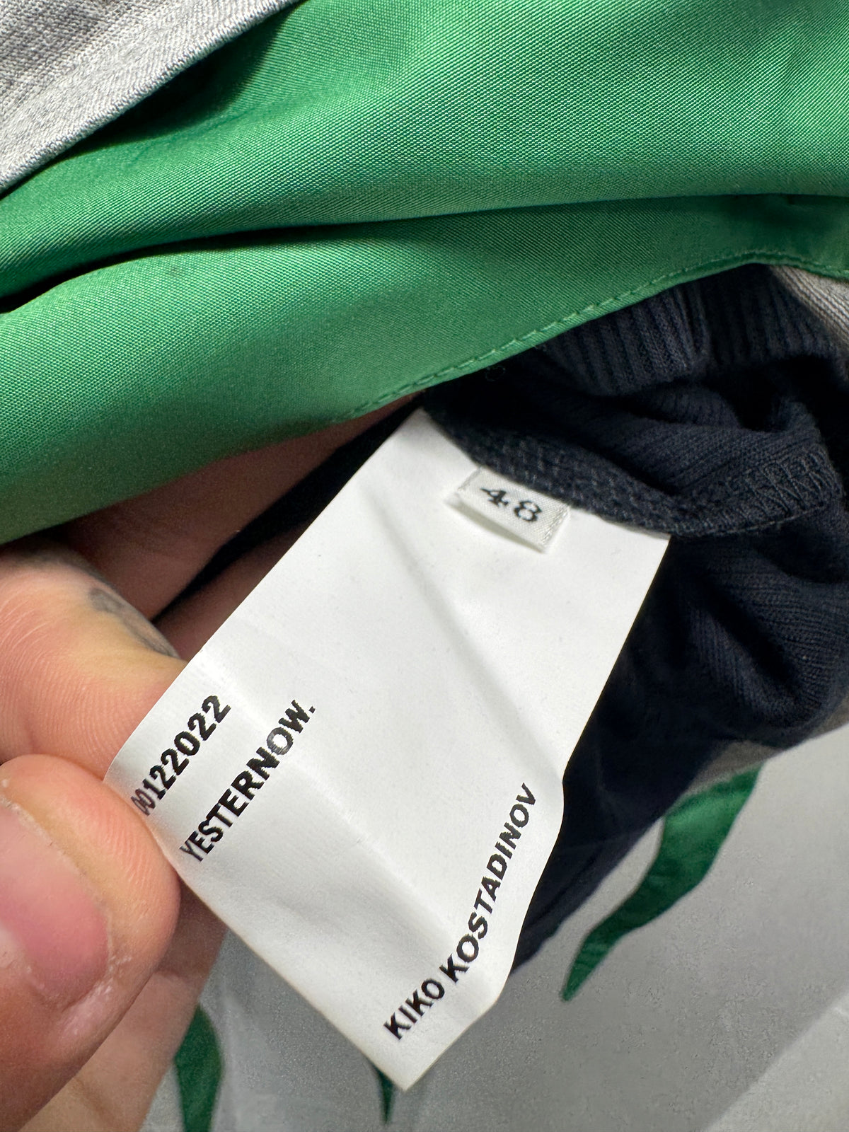 kiko kostadinov 00122022 depero layering vest