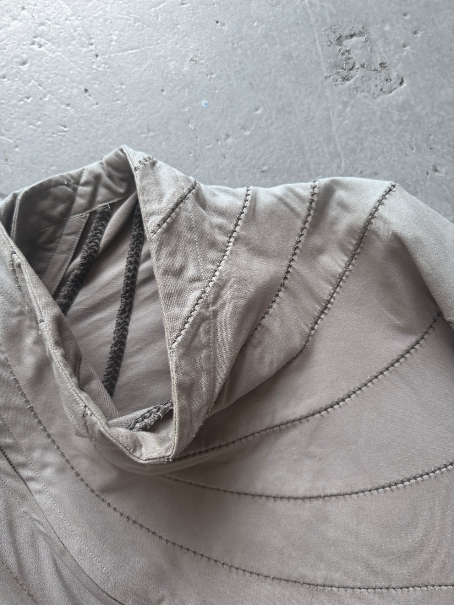 carol christian poell scarstitch tornado coat M