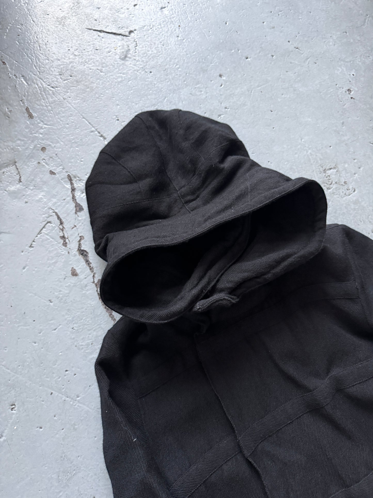 masahiko maruyama leather belted wired coat M