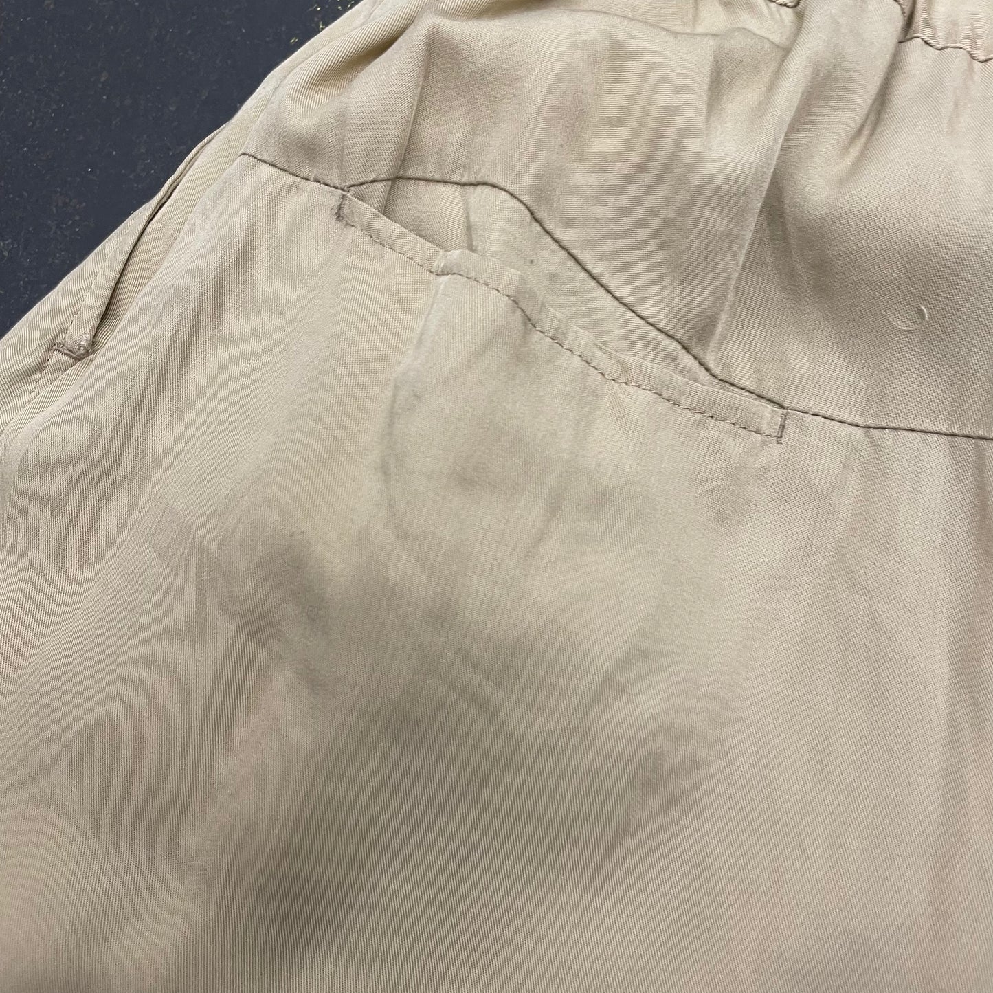 Gomme Drape Cross Front Capri Pants