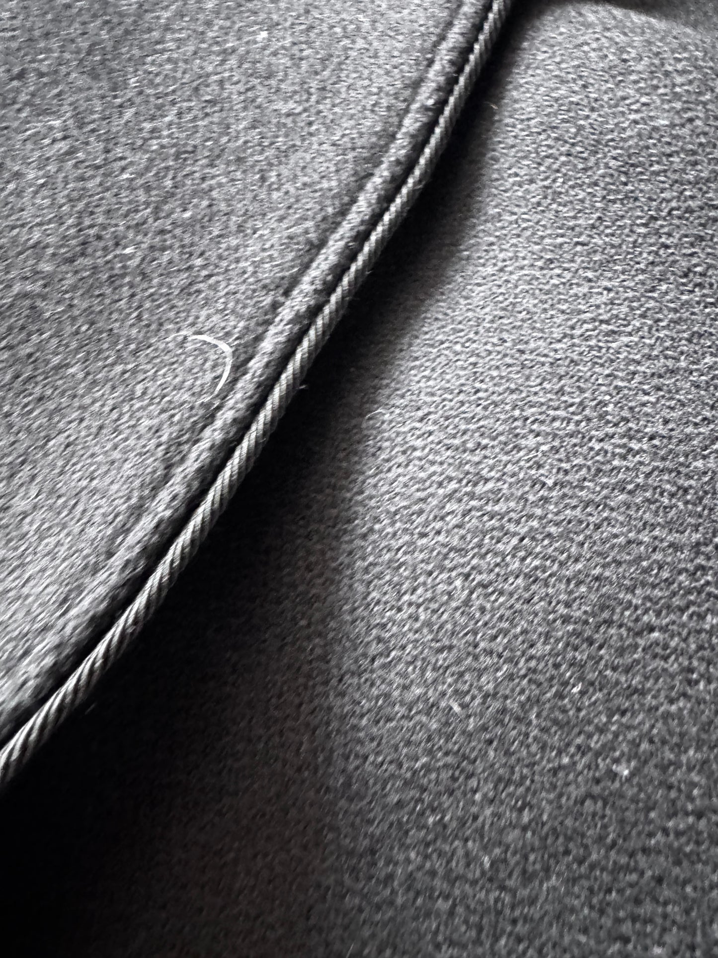 the kooples heavy wool trimmed overcoat