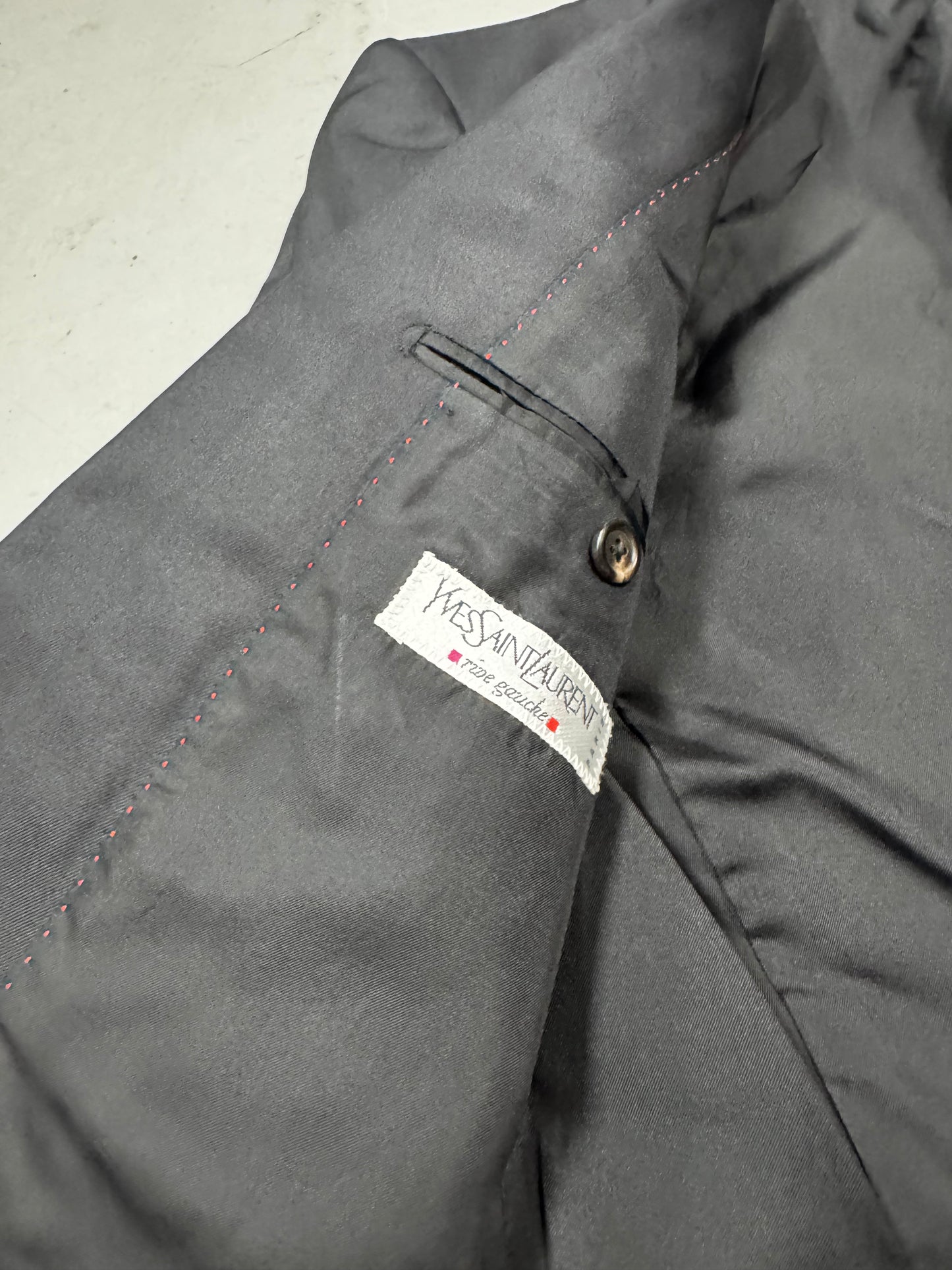 YSL Rive Gauche 00 Hedi Slimane Dagger Coat