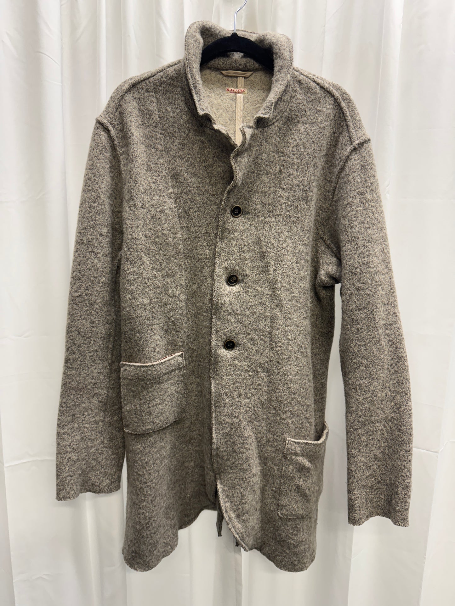 Kapital Boiled Wool 3 Button Blazer