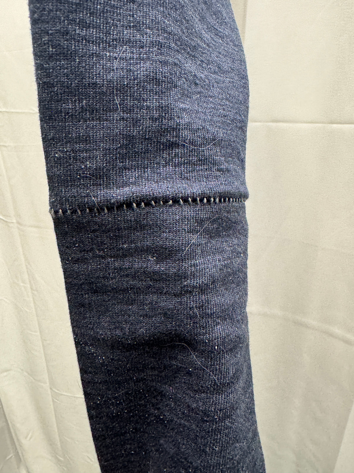 taichi murakami long overlocked stretch straight cotton trouser
