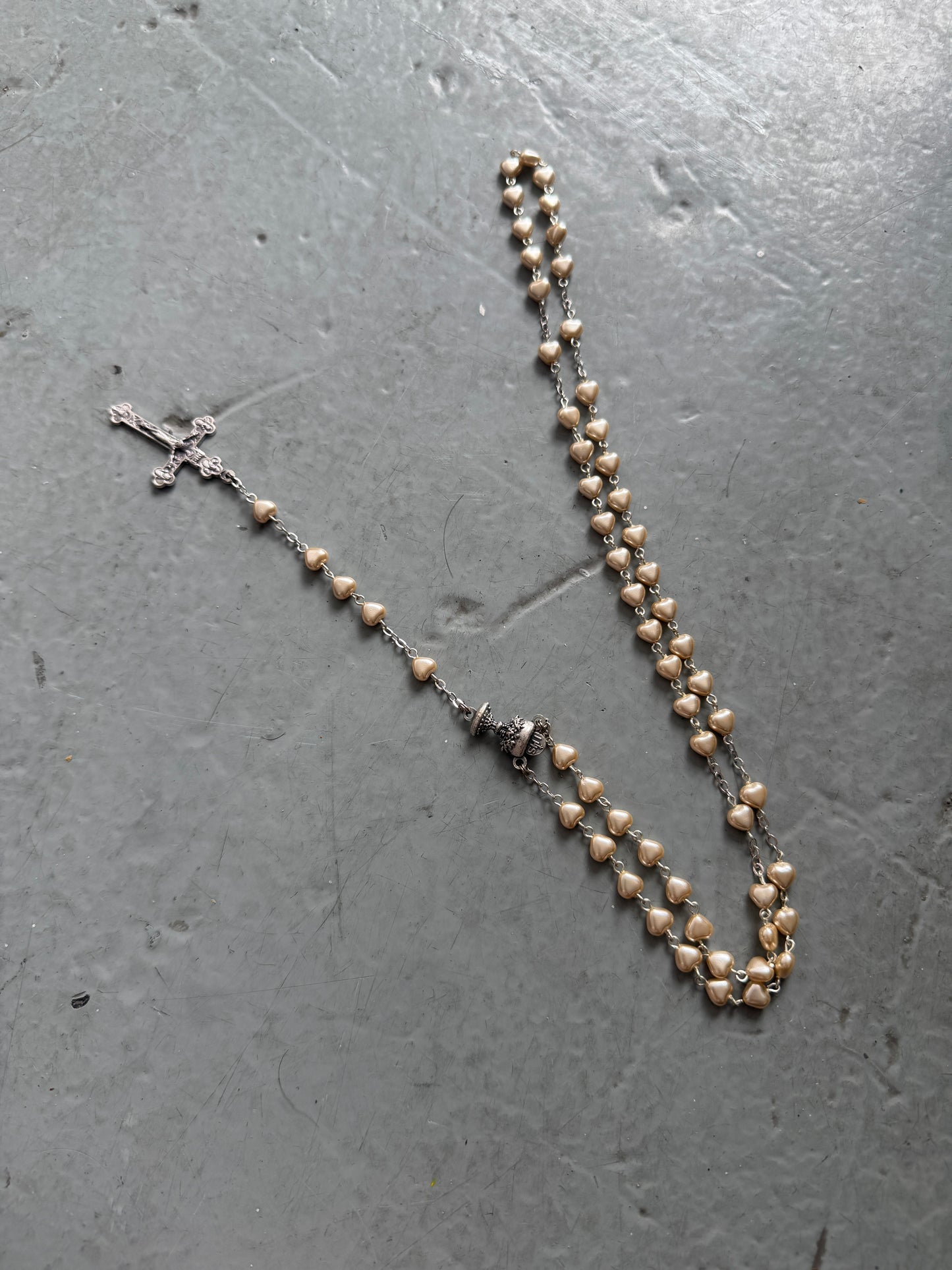 antique rosary necklace