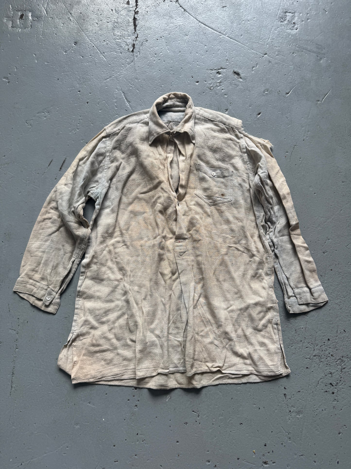 antique 1940s work shirt