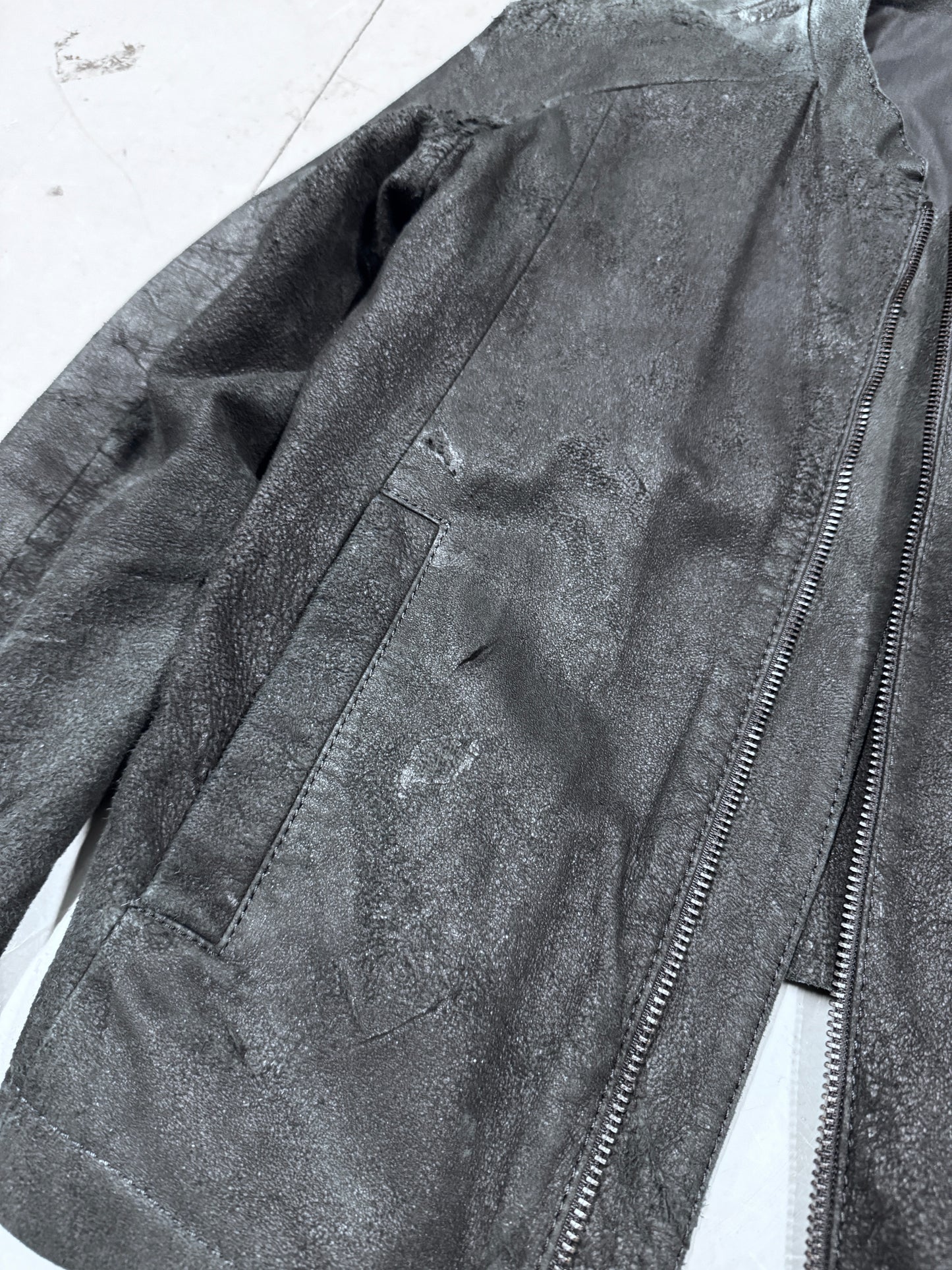 Barbara I Gongini Buffalo Leather Jacket