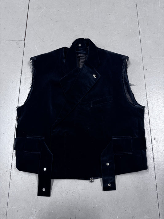 The Soloist Takahiro Miyashita Velvet Vest
