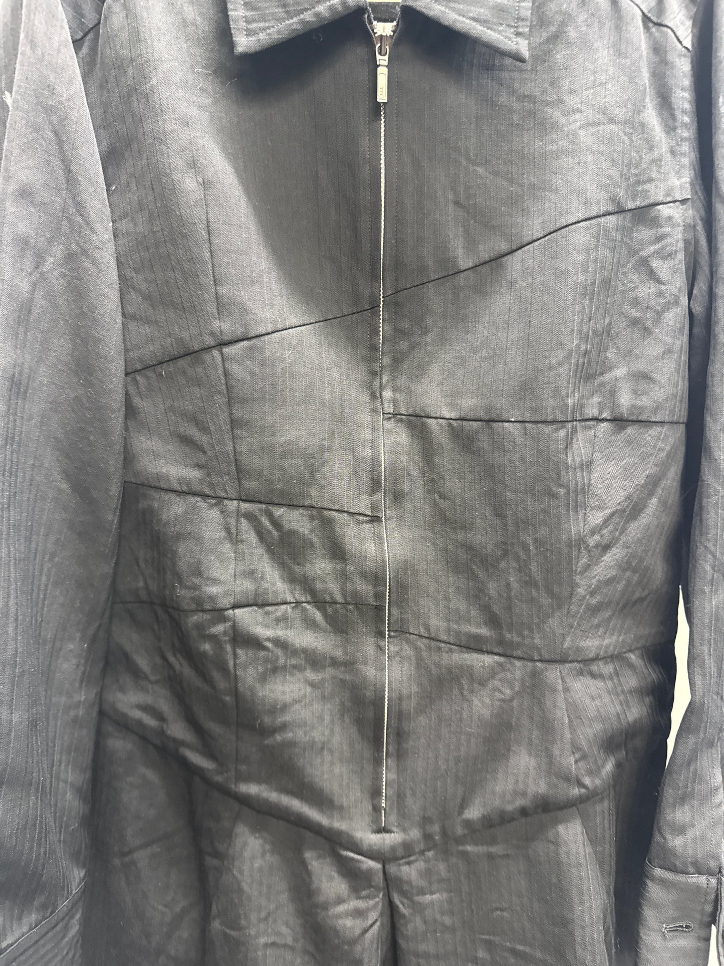 masaki matsushima spliced pattern 3/4 coat