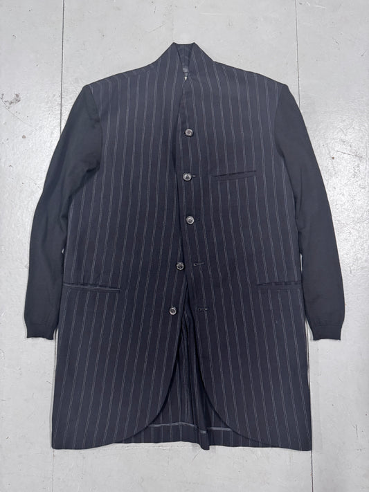 Yohji Yamamoto Pour Homme 80s Knit Sleeve Blazer
