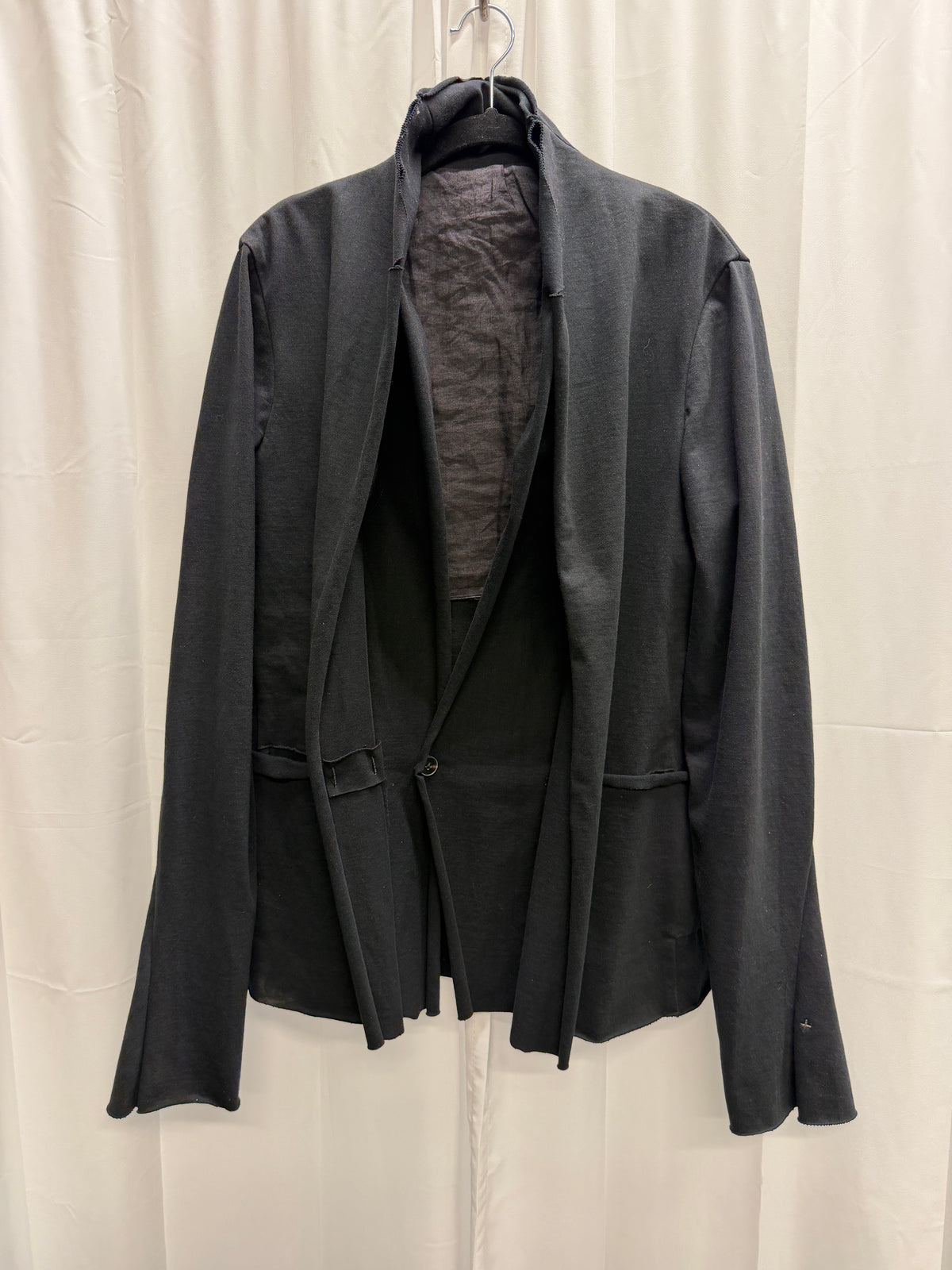 m.a+ 2 layer thick cotton one piece blazer
