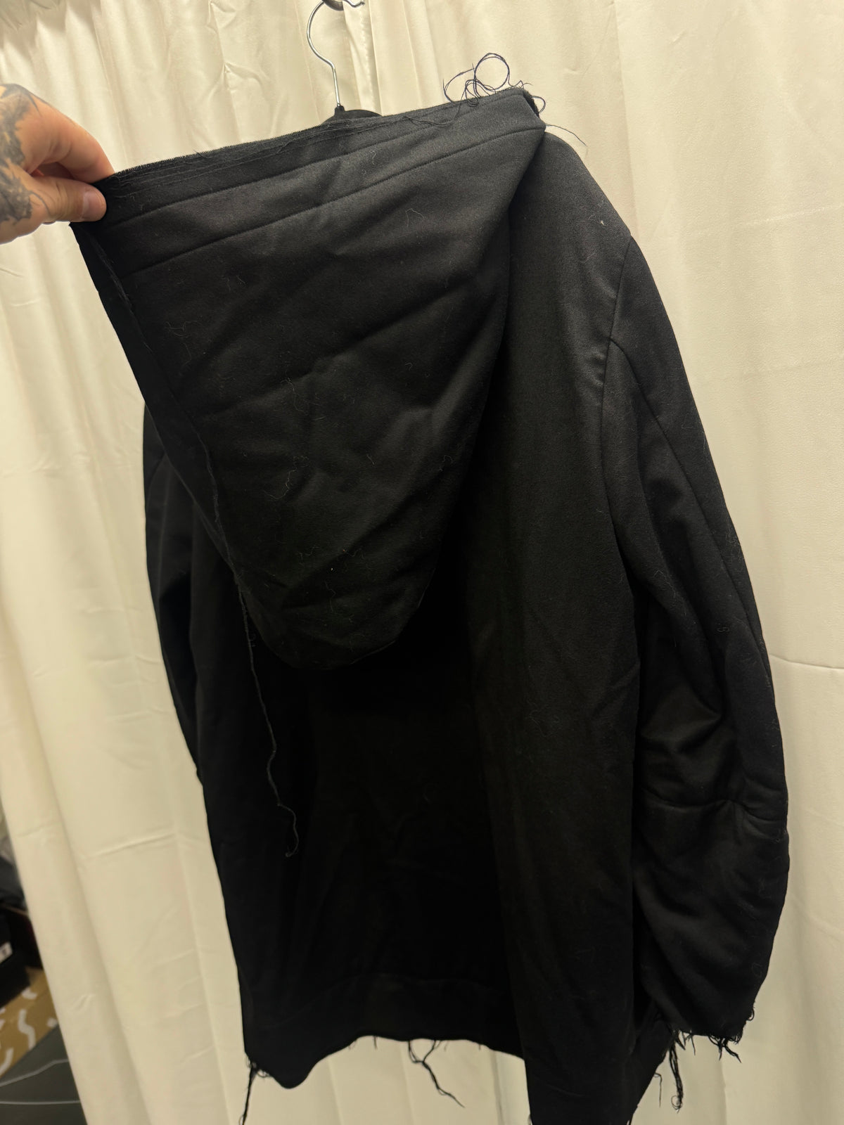 Yuji Yamada AW98 Modular Layered Wool Witch Hooded Parka
