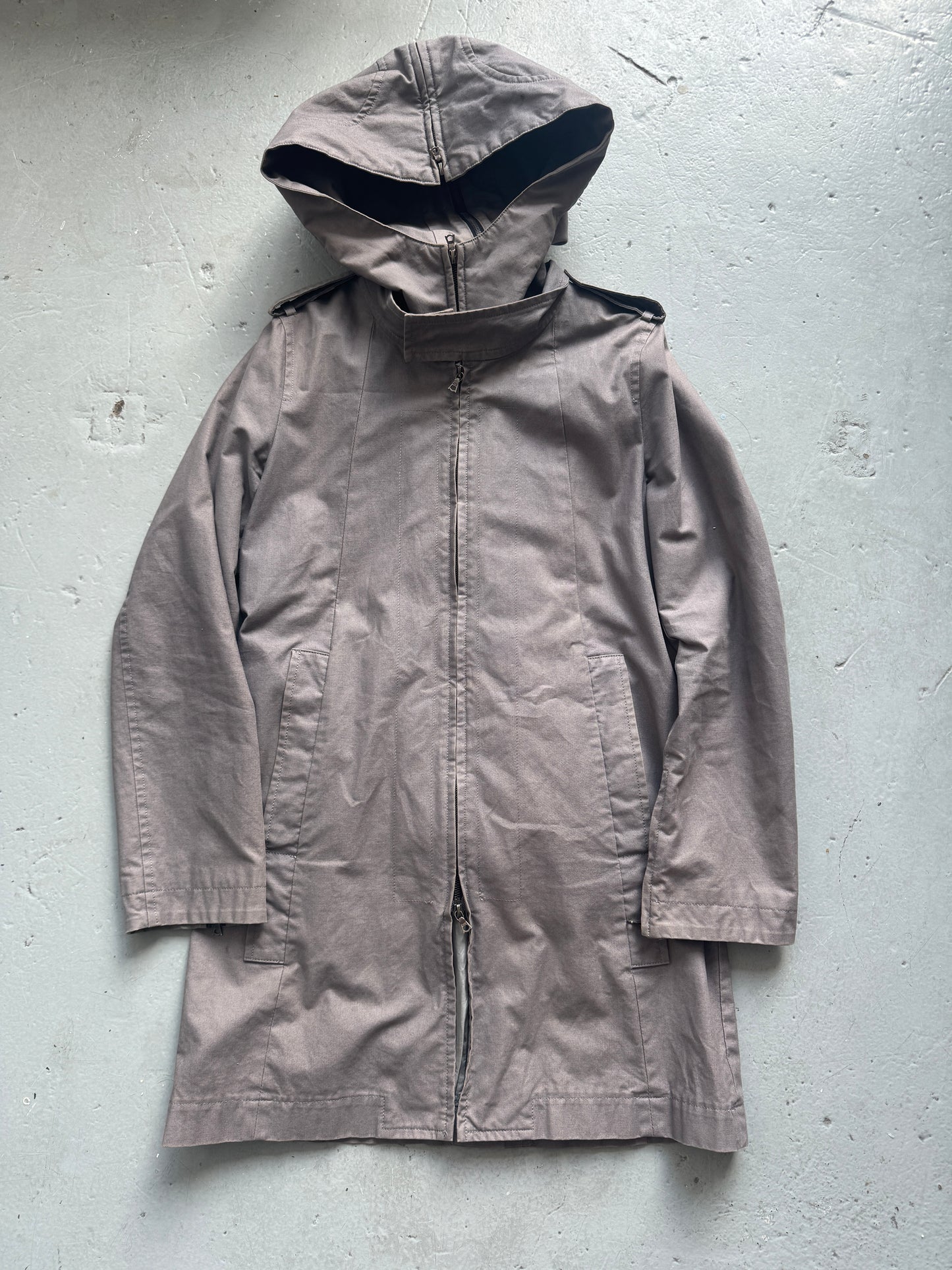 the viridi-anne double layer coat and vest