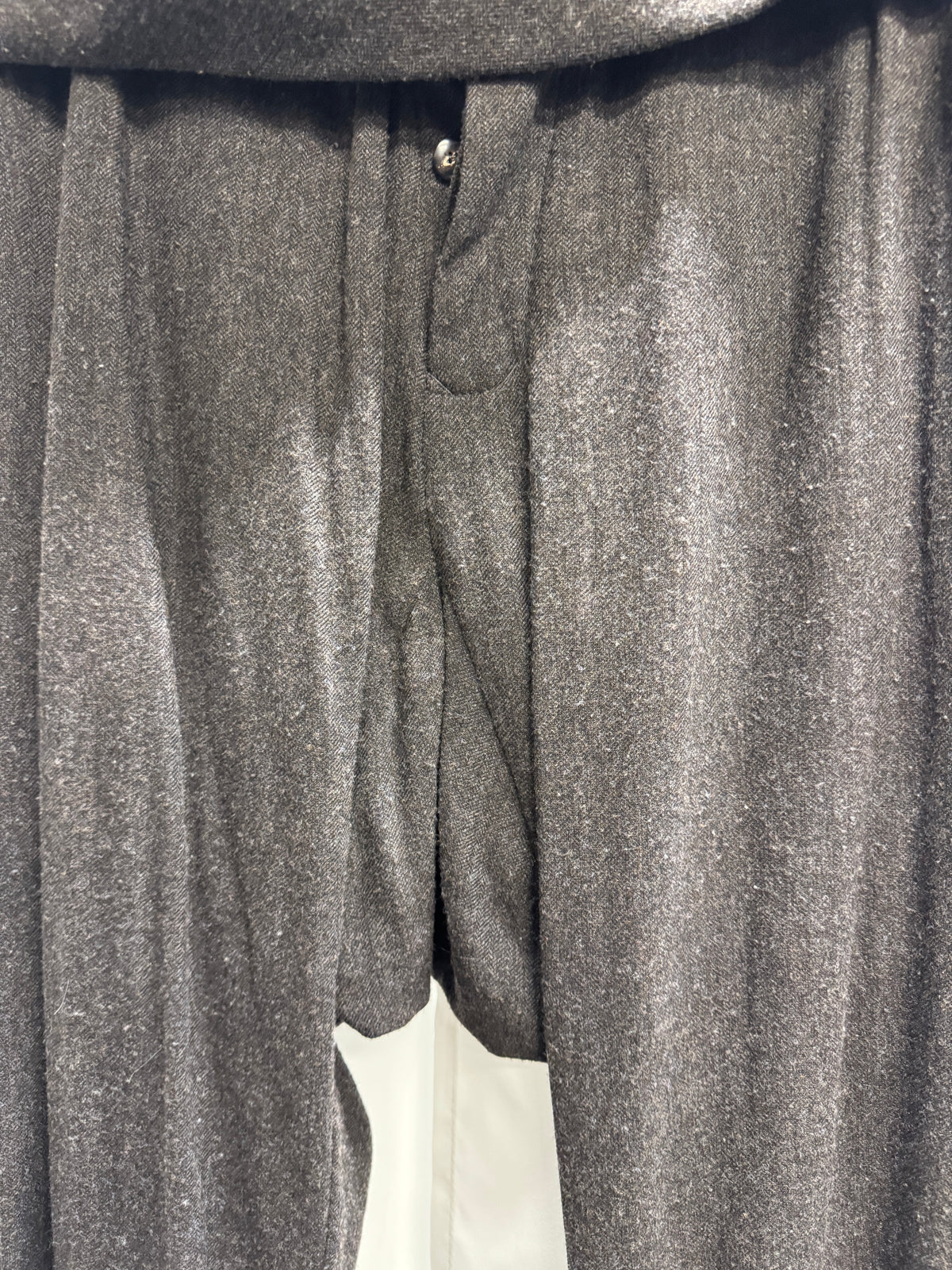 Rick Owens AW10 Gleam Cummerbund Drop-Crotch Trousers