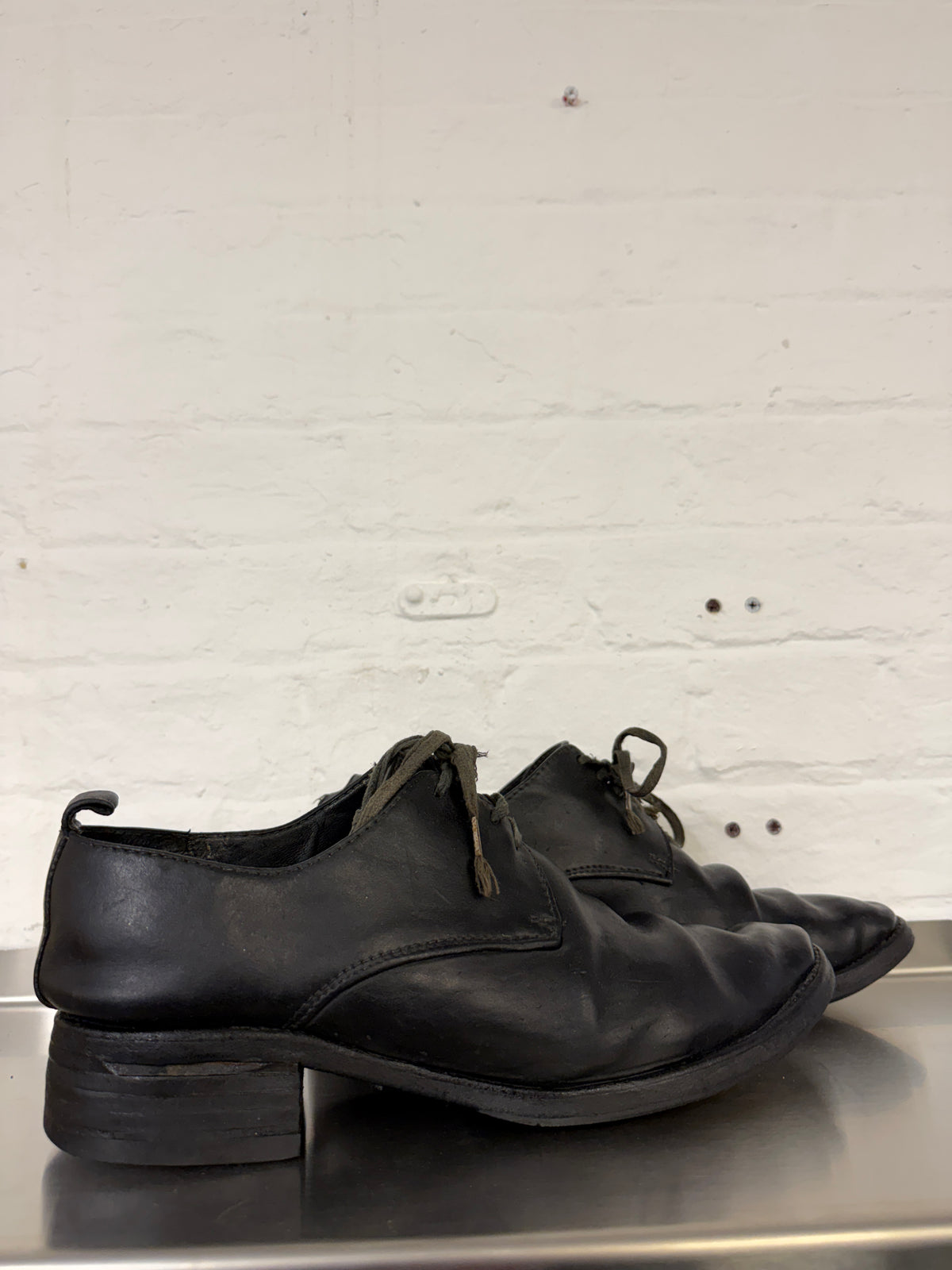 Carol Christian Poell 4 Hole Horse Leather Derby