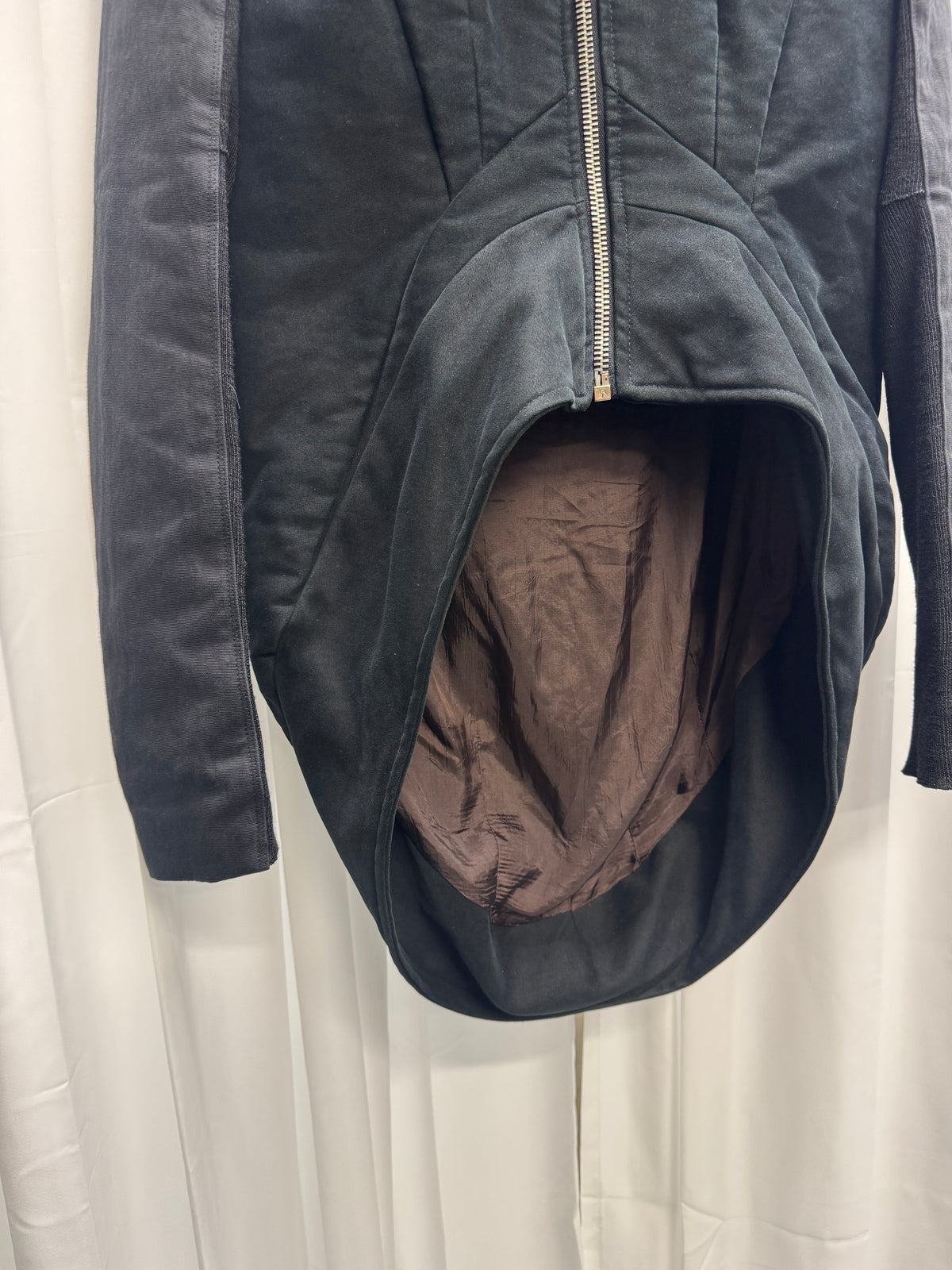 Rick Owens AW07 Exploder Runway Sculptural Hooded Parka