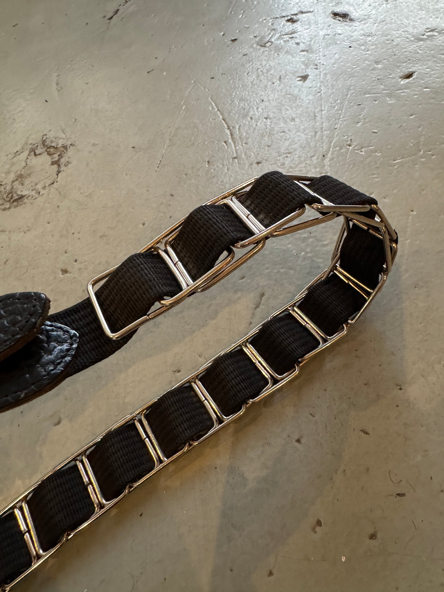 Vintage metal belt