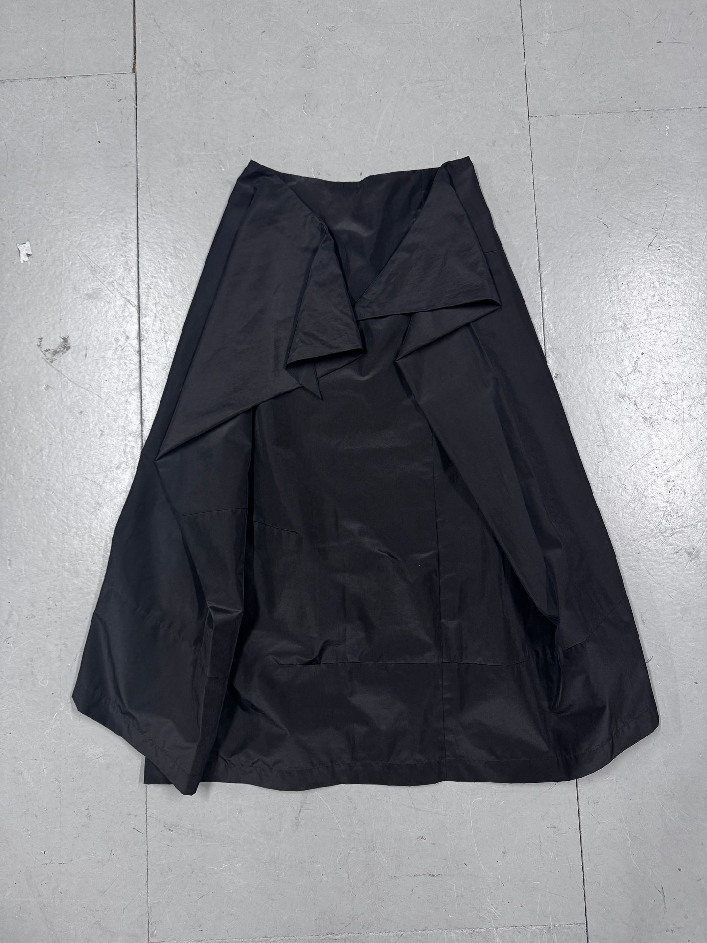 Comme Des Garcons Tricot Point Drape Skirt