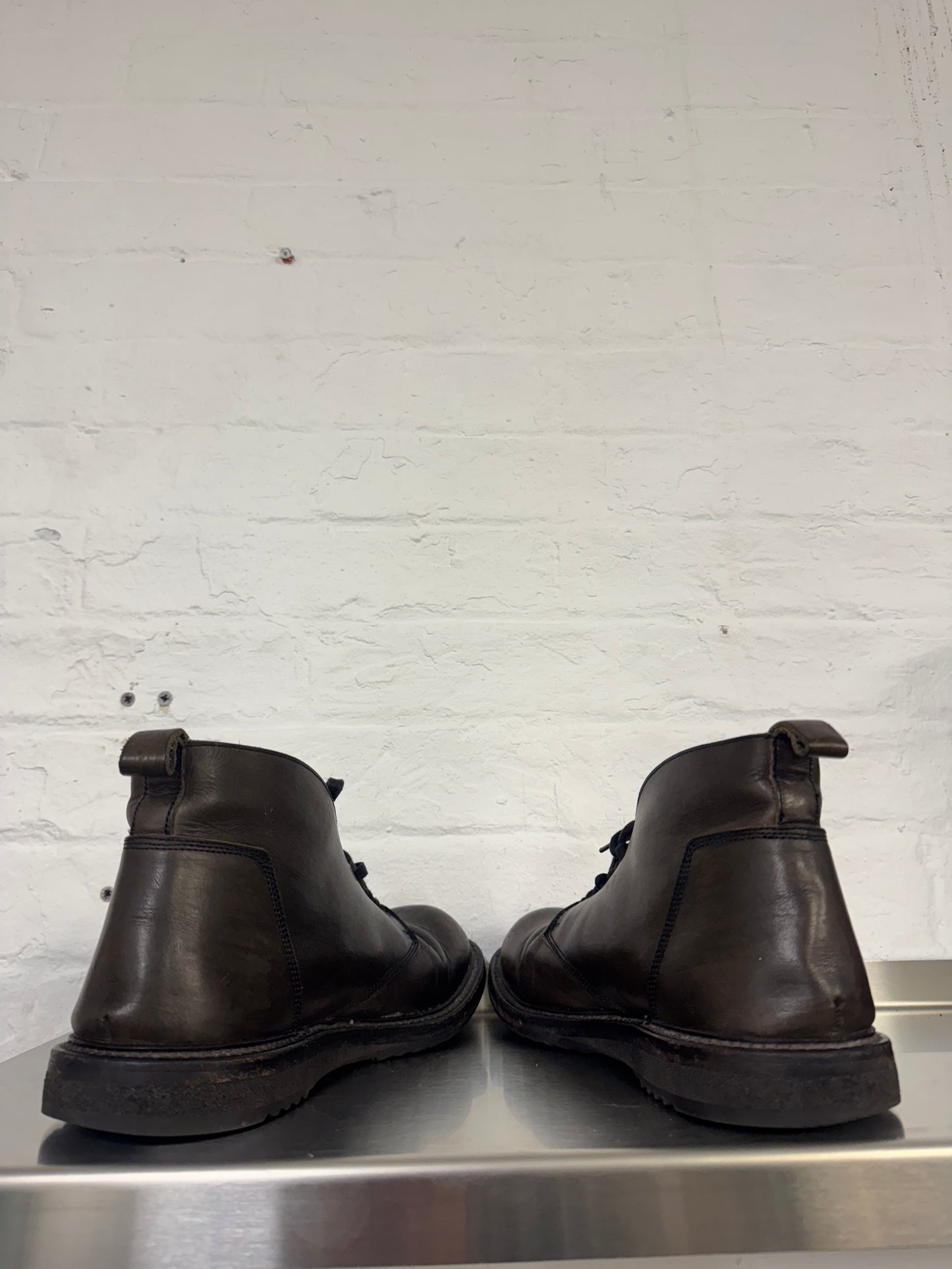 Rick Owens AW14 Moody Slanted Chukka Boot