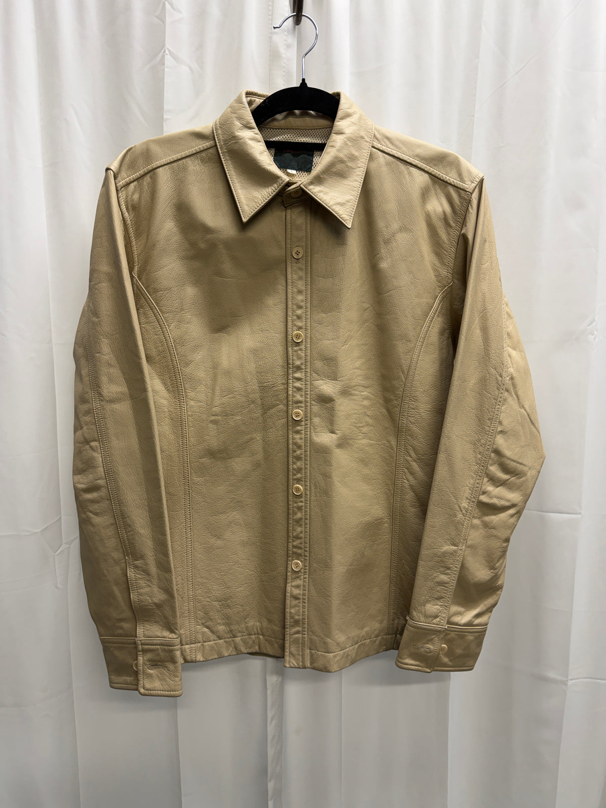 Yohji Yamamoto A.A.R Calf Leather Shirt (48)