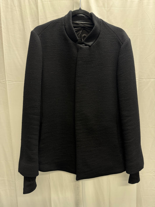 Katabira Oriella wool layered sleeve jacket