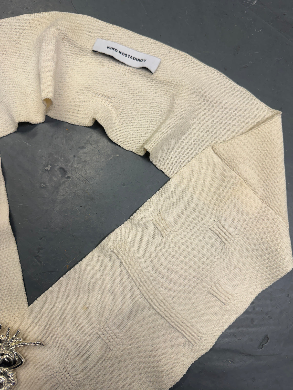Kiko Kostadinov 00112021 Somnium Jointed Scarf & Brooch