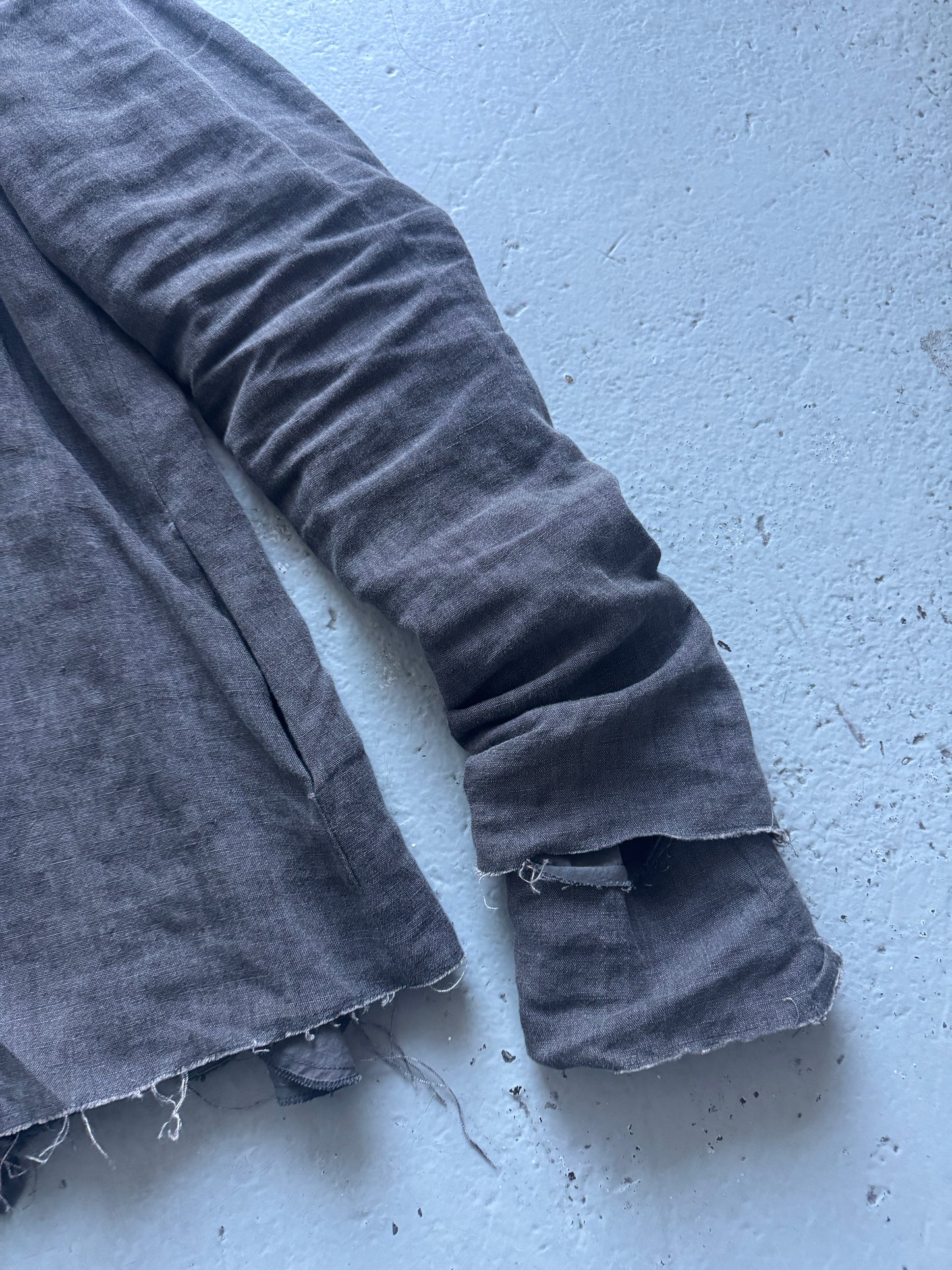 m.a+ double layer sleeve linen jacket