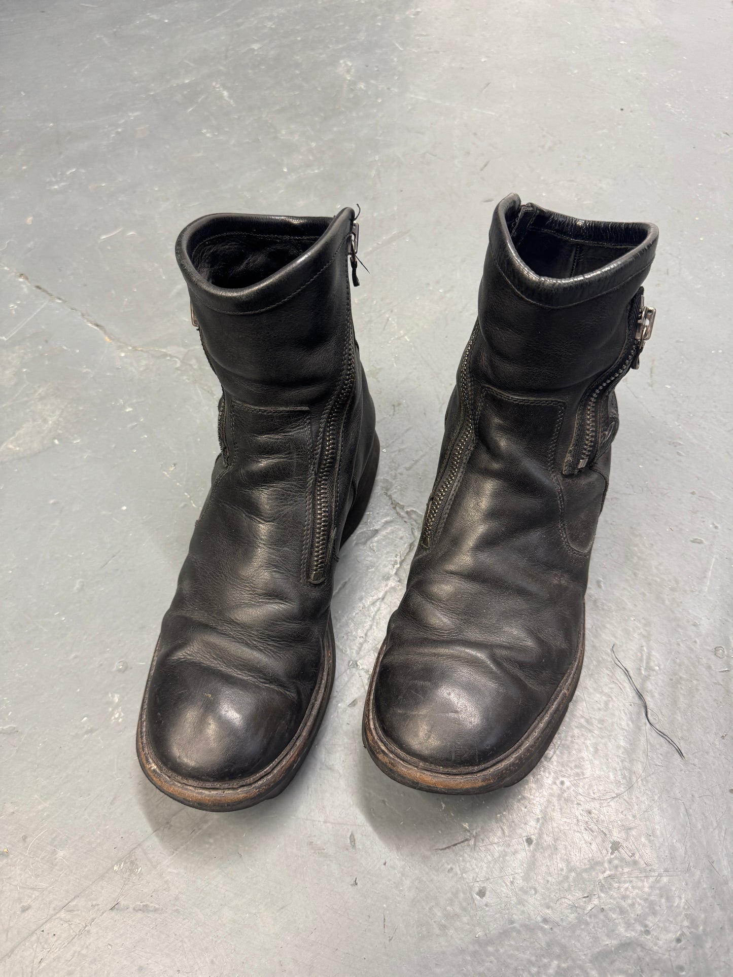 Julius AW14 Moto Zip Pocket Boot