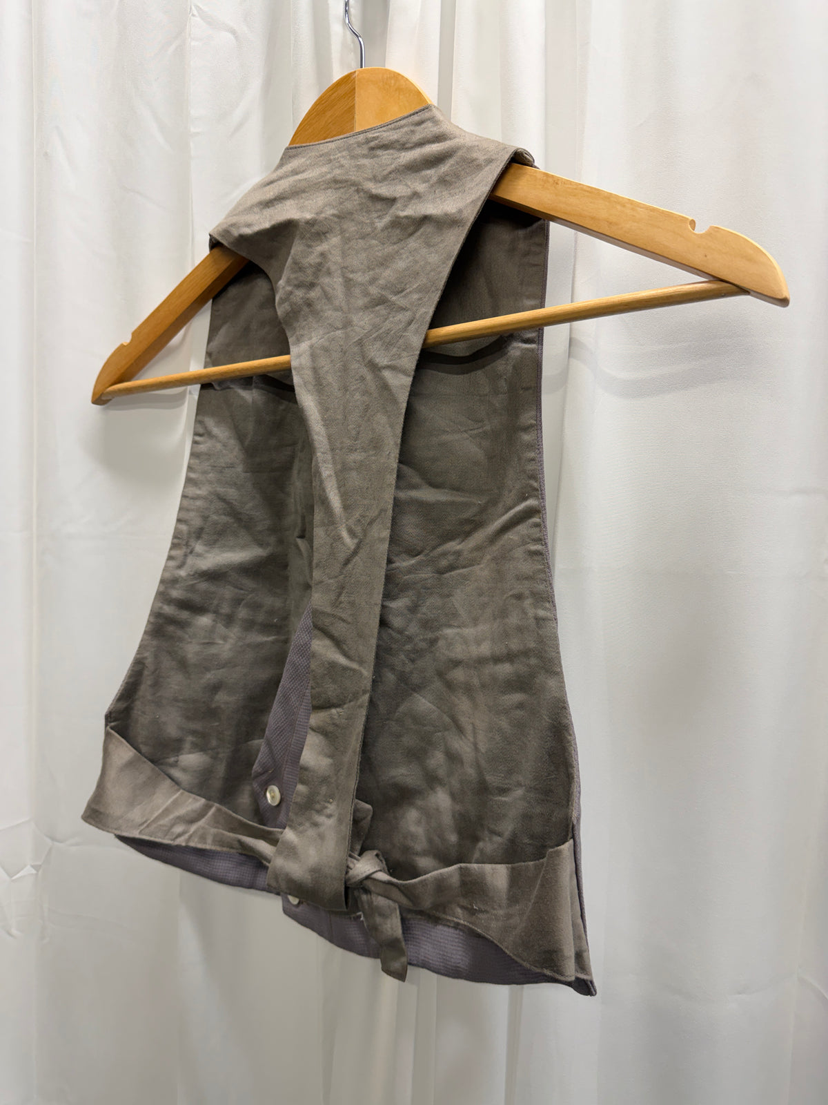 Antique Tailored Double Breasted Back Strip Waistcoat