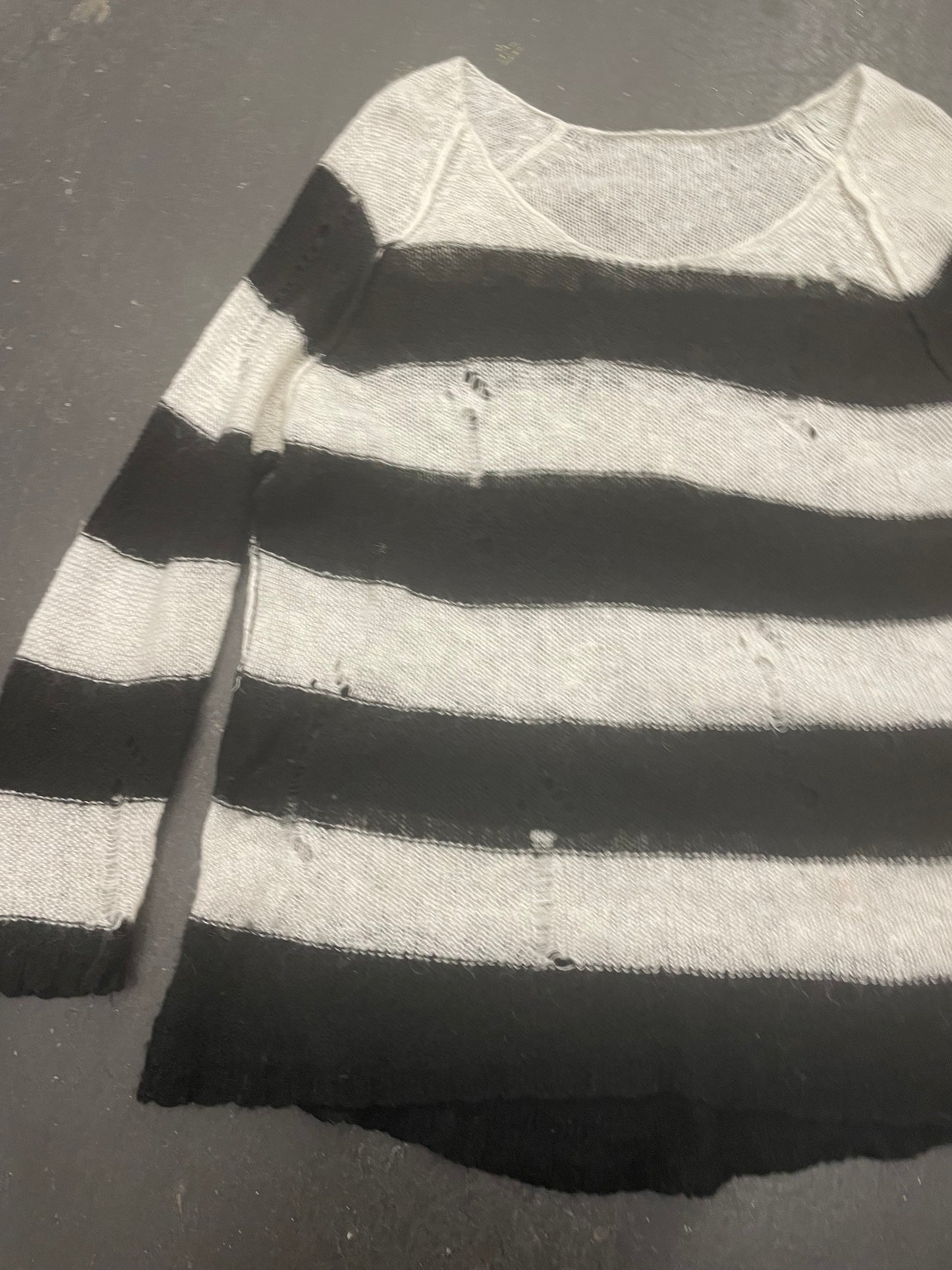 Vintage Distressed Knit