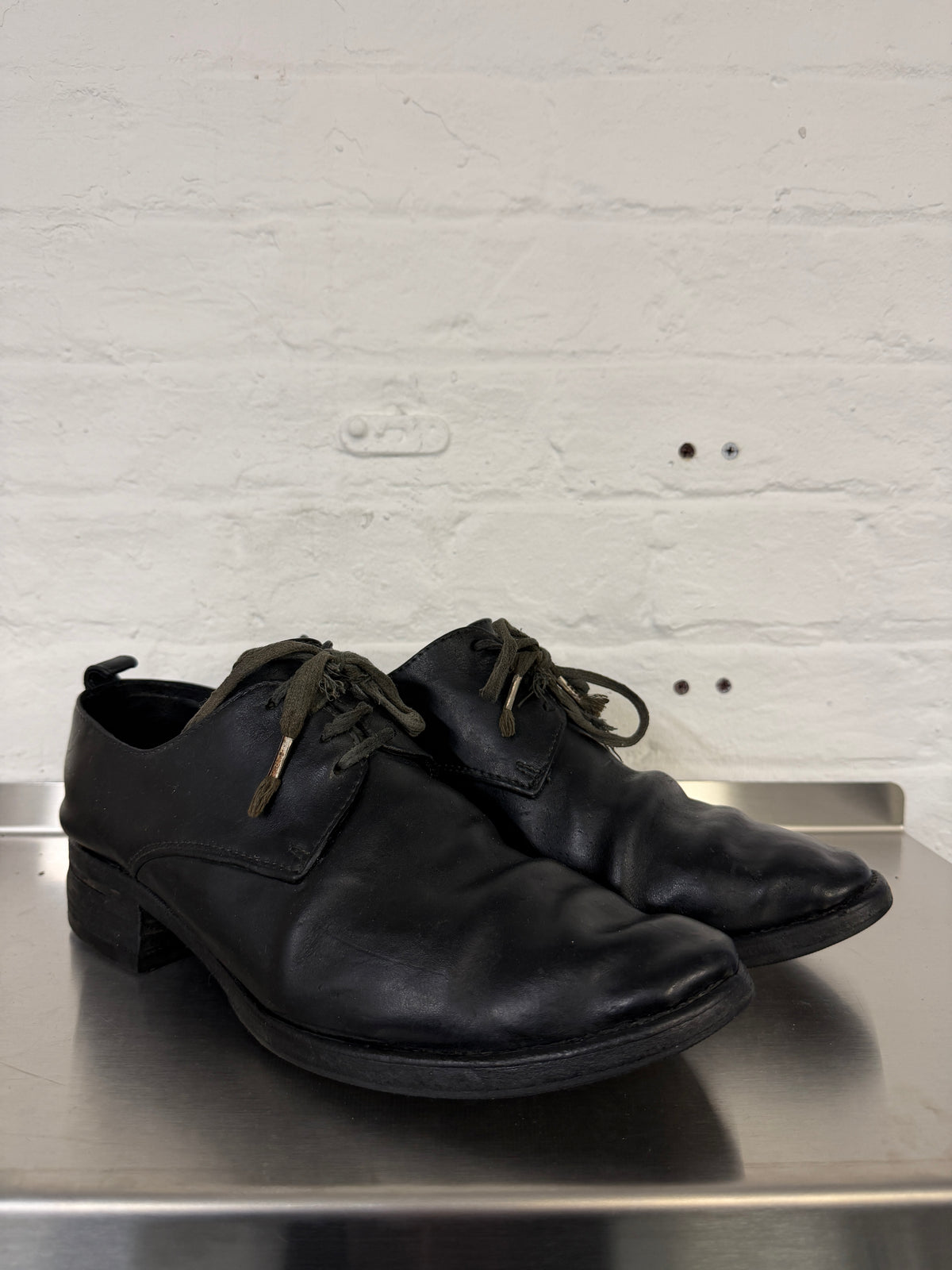Carol Christian Poell 4 Hole Horse Leather Derby